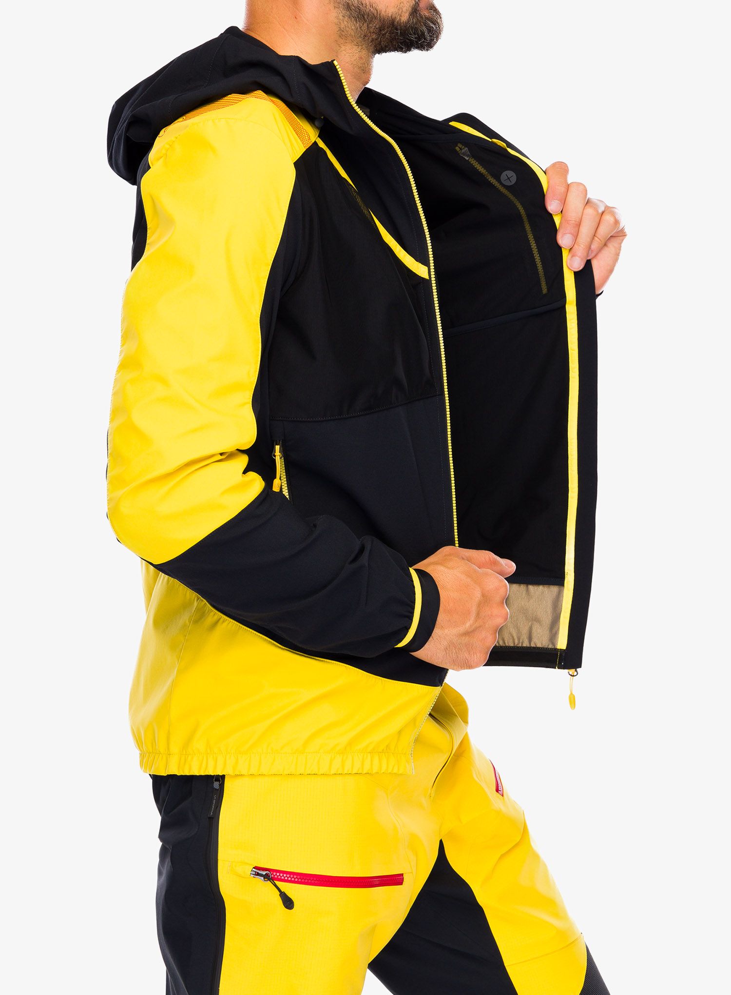 Куртка softshell La Sportiva Aequilibrium Softshell Jacket  - black/yellow