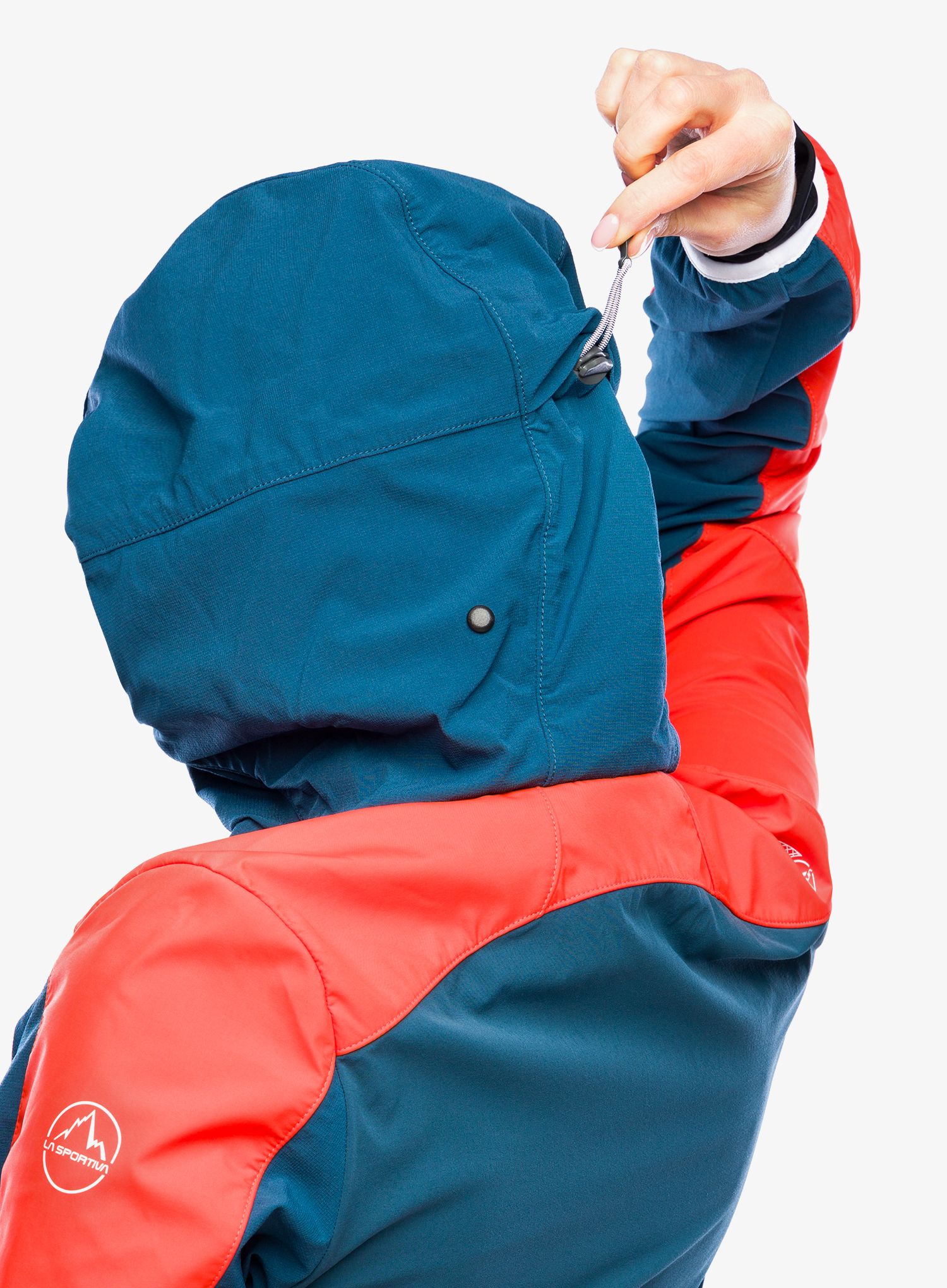 Куртка softshell жіноча La Sportiva Aequilibrium Softshell Jacket - storm blue/cherry tomato