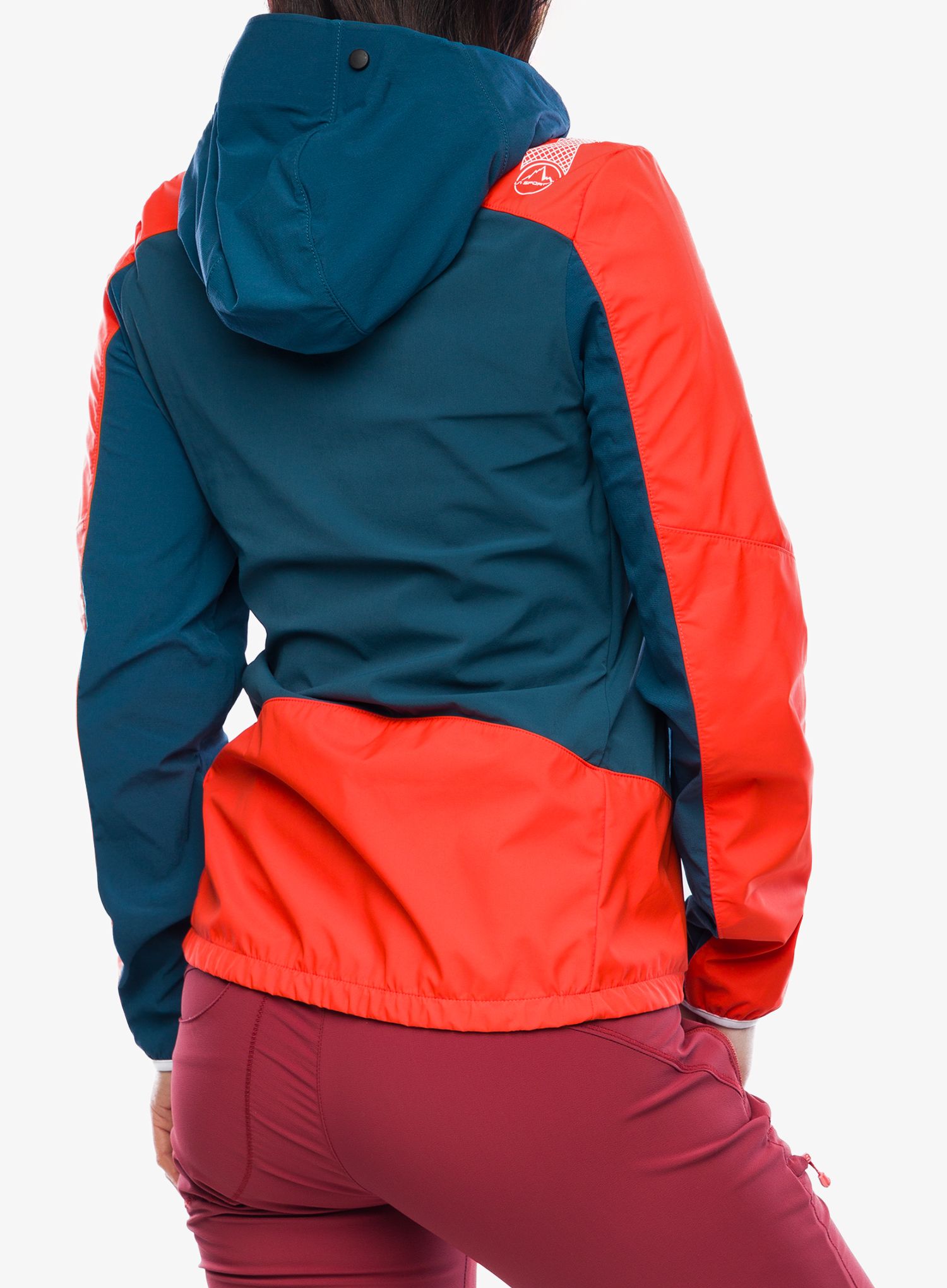 Куртка softshell жіноча La Sportiva Aequilibrium Softshell Jacket - storm blue/cherry tomato
