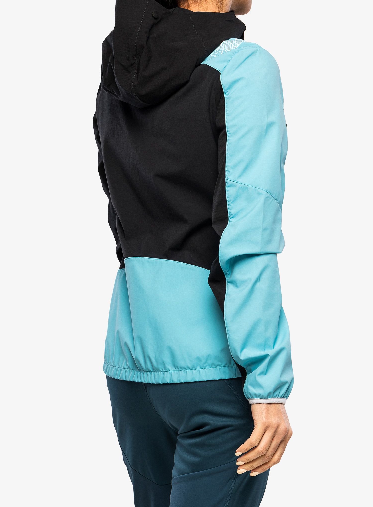 Softshell жіночий La Sportiva Aequilibrium Softshell Jacket  - black/malibu blue