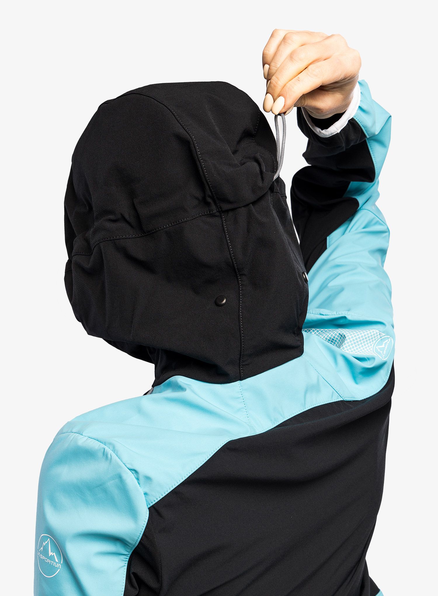 Softshell жіночий La Sportiva Aequilibrium Softshell Jacket  - black/malibu blue
