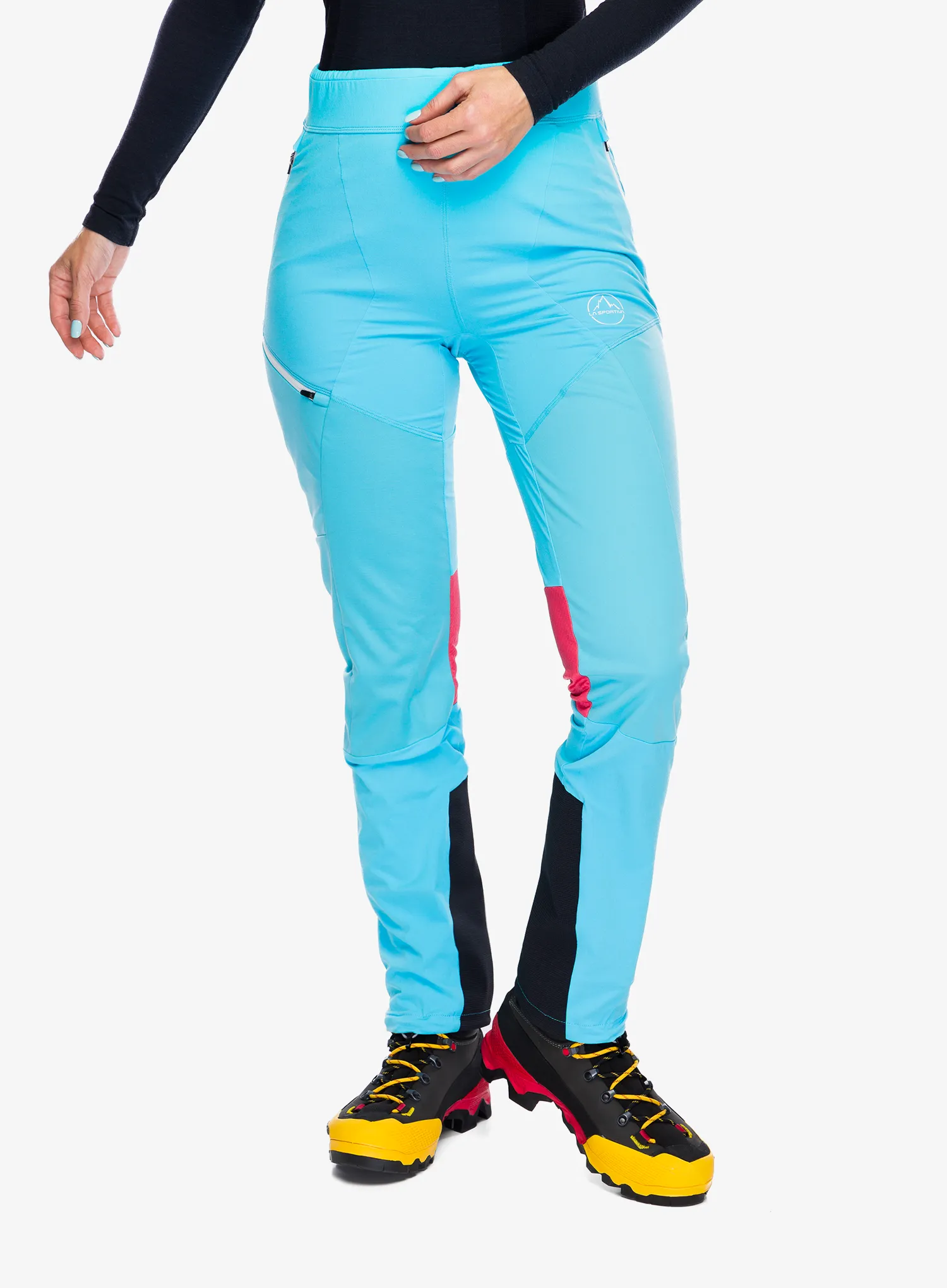 Штани жіночі La Sportiva Aequilibrium Softshell Tight - malibu blue