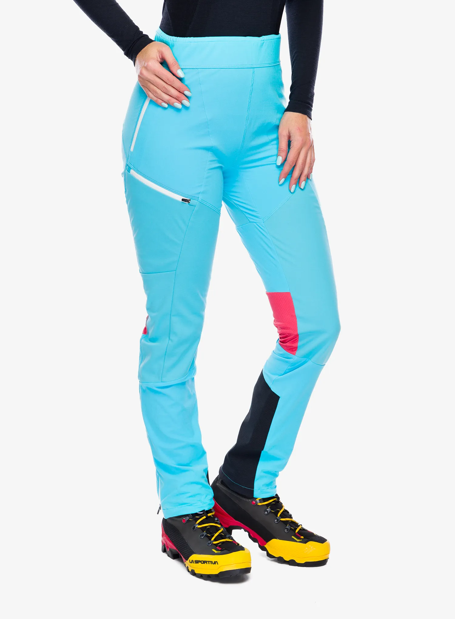 Штани жіночі La Sportiva Aequilibrium Softshell Tight - malibu blue