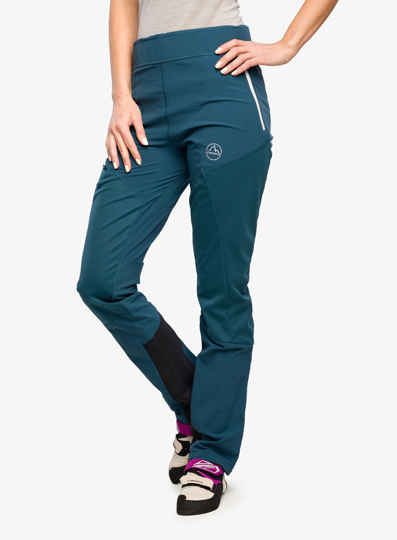 Штани жіночі La Sportiva Aequilibrium Softshell Tight - storm blue