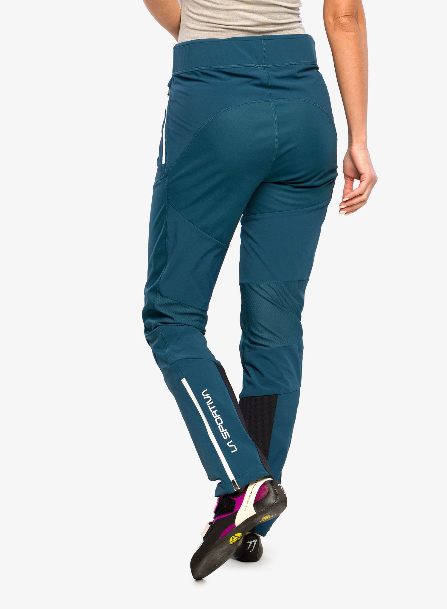 Штани жіночі La Sportiva Aequilibrium Softshell Tight - storm blue
