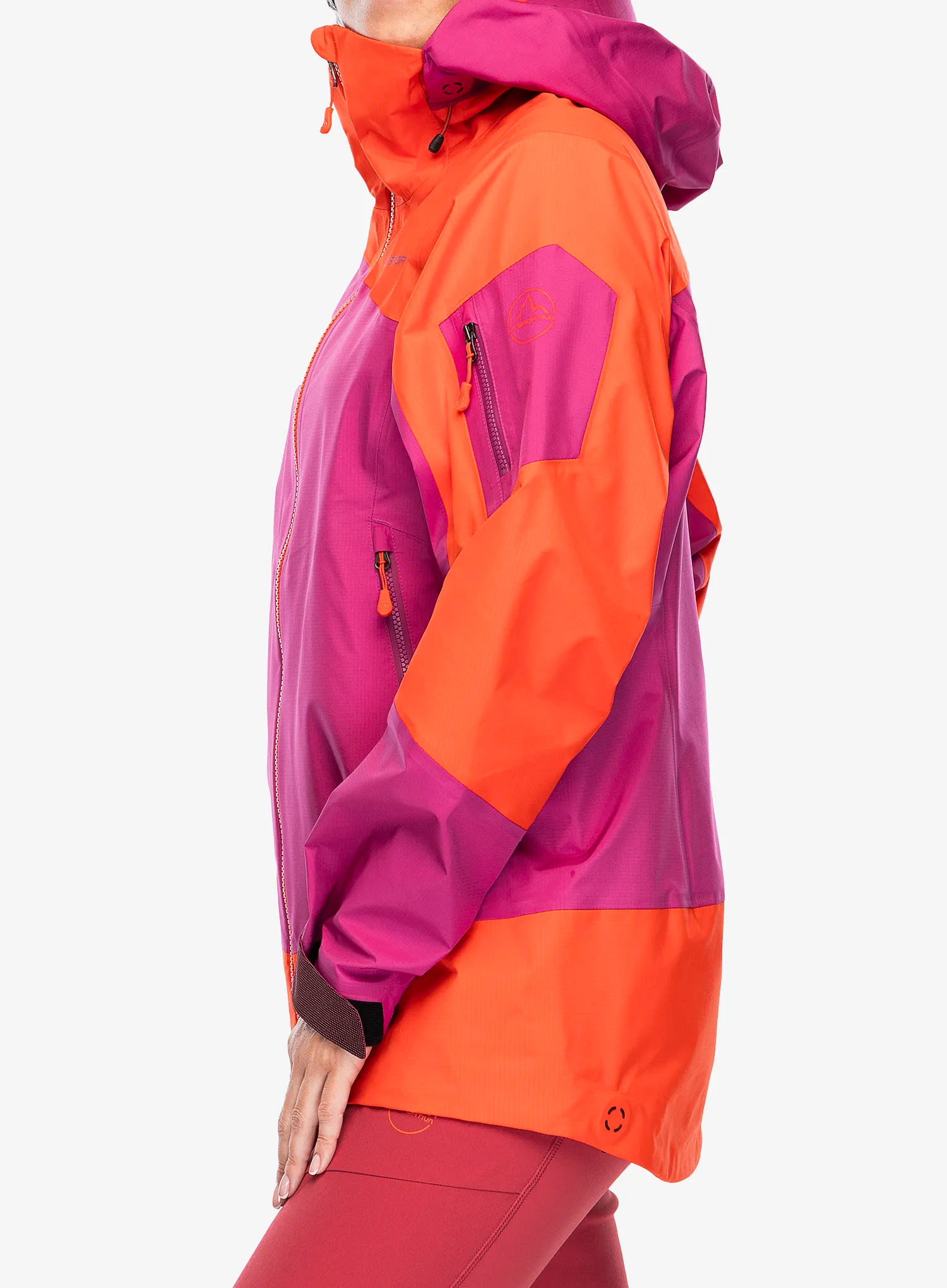 Куртка жіноча GORE-TEX La Sportiva Alpine Guide GTX Jkt - cherry tomato/springtime