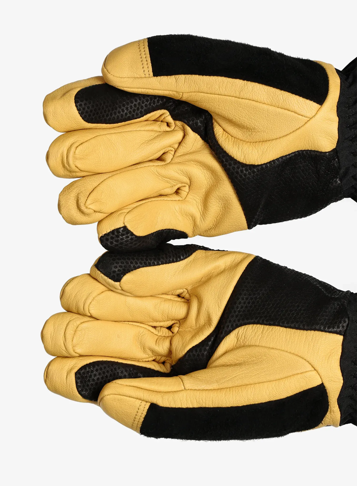 Рукавиці для гір La Sportiva Alpine Guide Leather Gloves - black/cedar