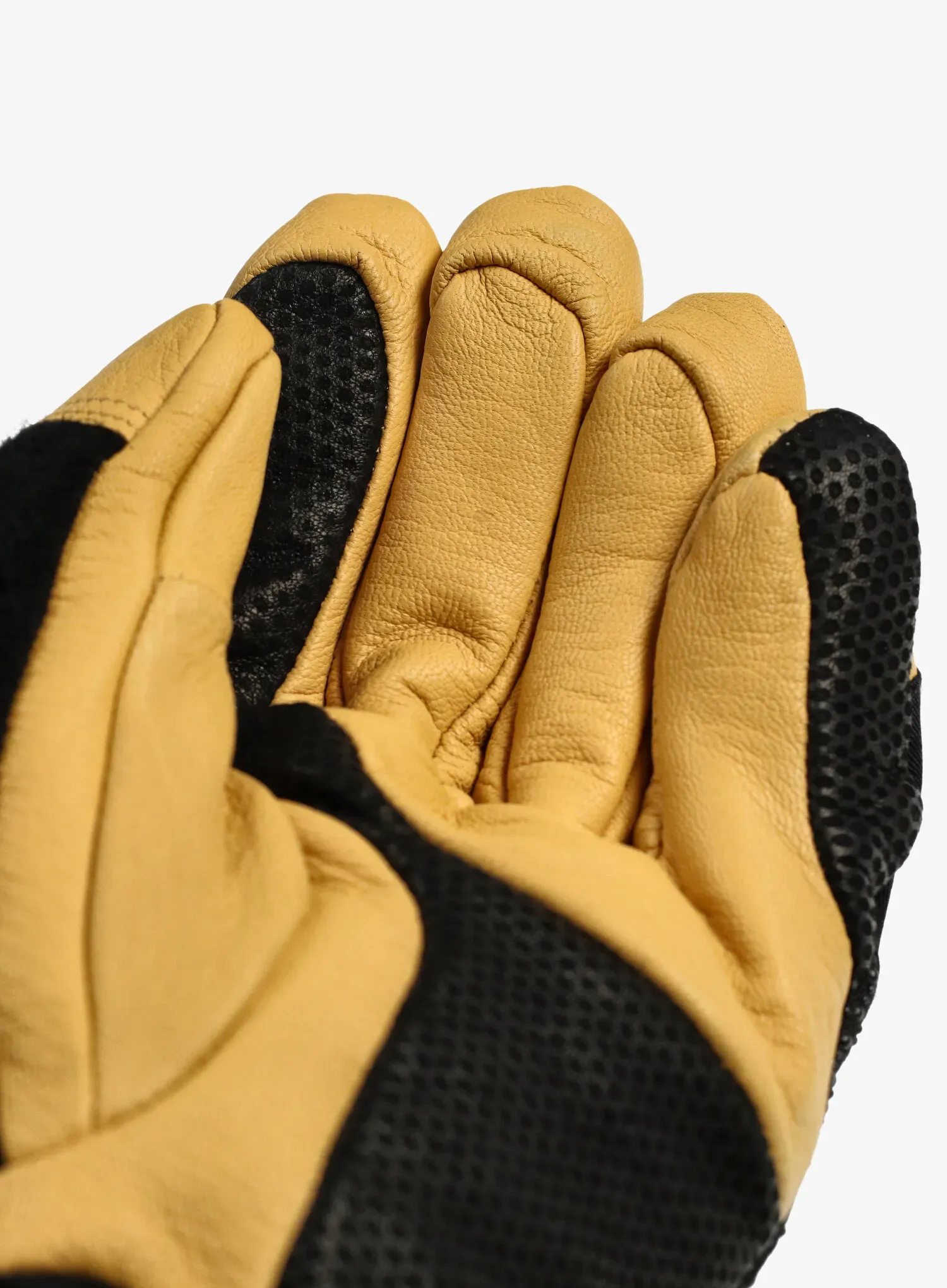 Рукавиці для гір La Sportiva Alpine Guide Leather Gloves - black/cedar