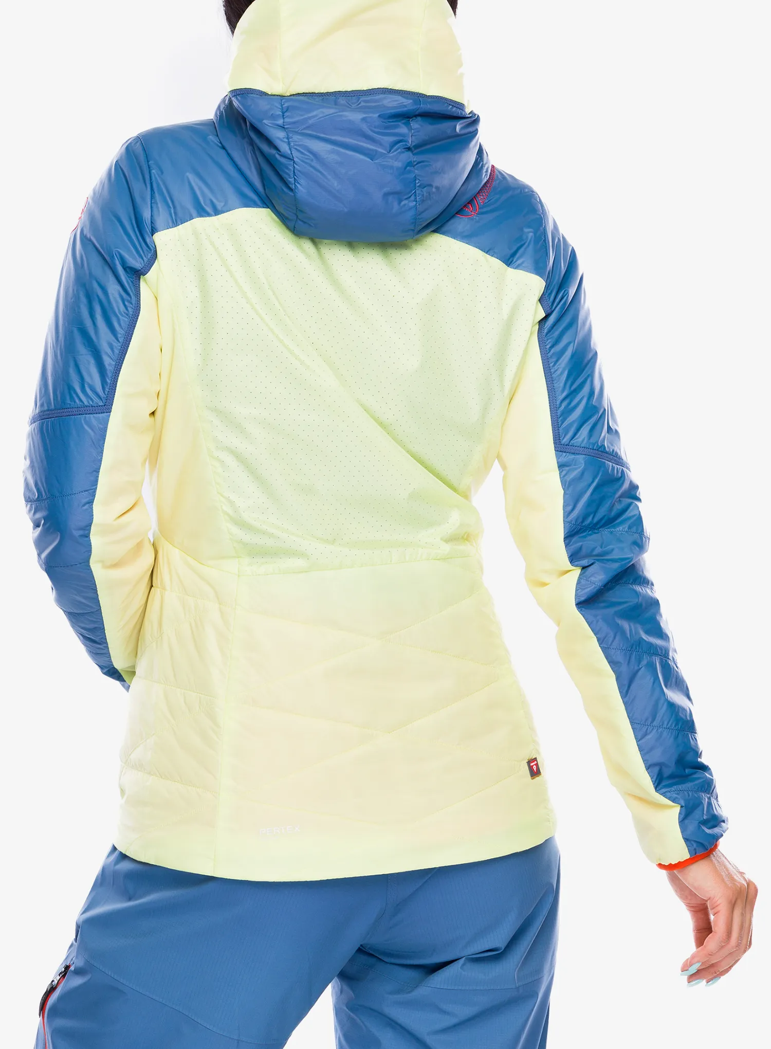 Куртка утеплена жіноча La Sportiva Alpine Guide Primaloft Hoody - moonlight/zest