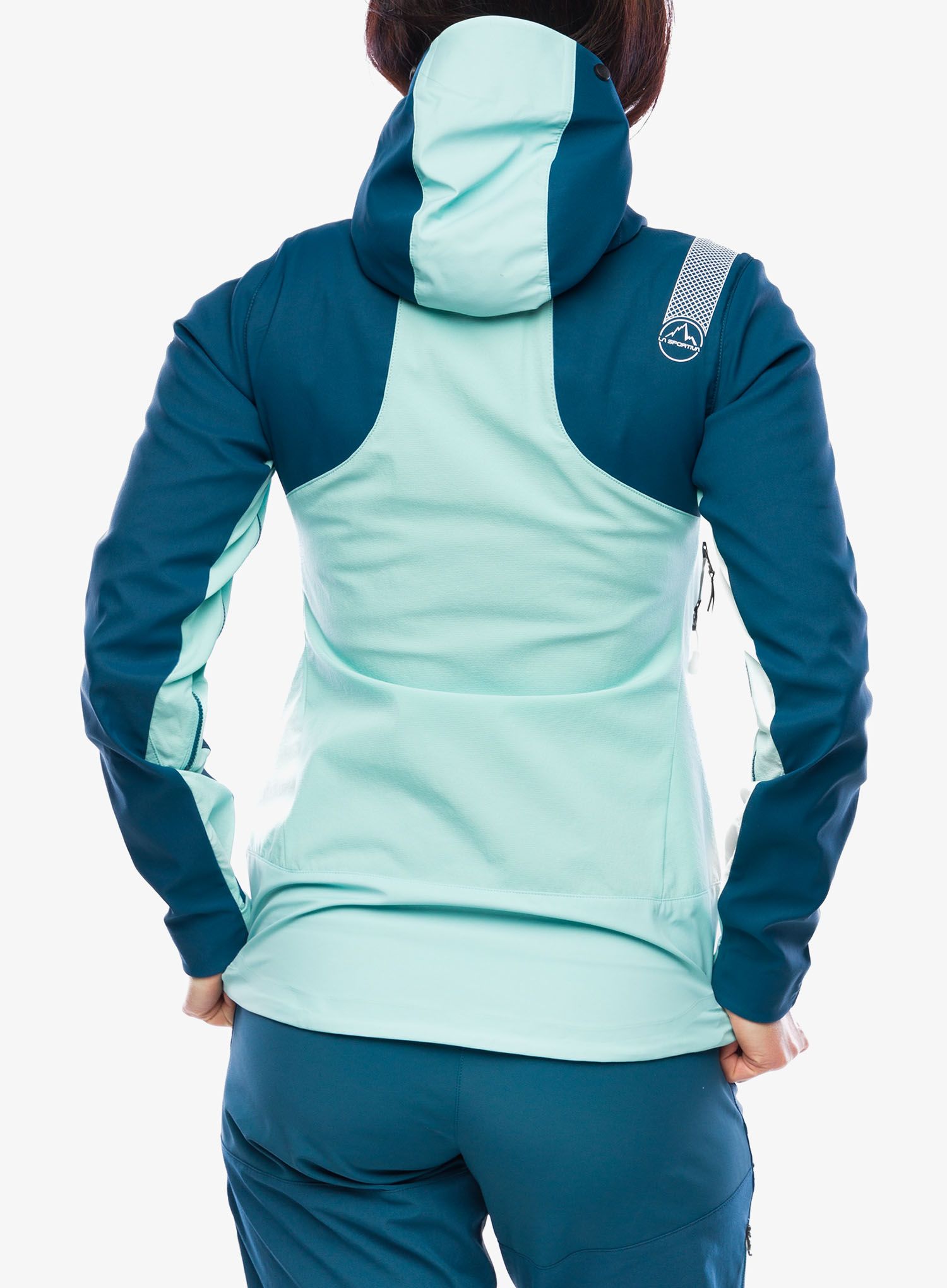 Куртка softshell жіноча La Sportiva Alpine Guide Softshell Jacket - iceberg/storm blue