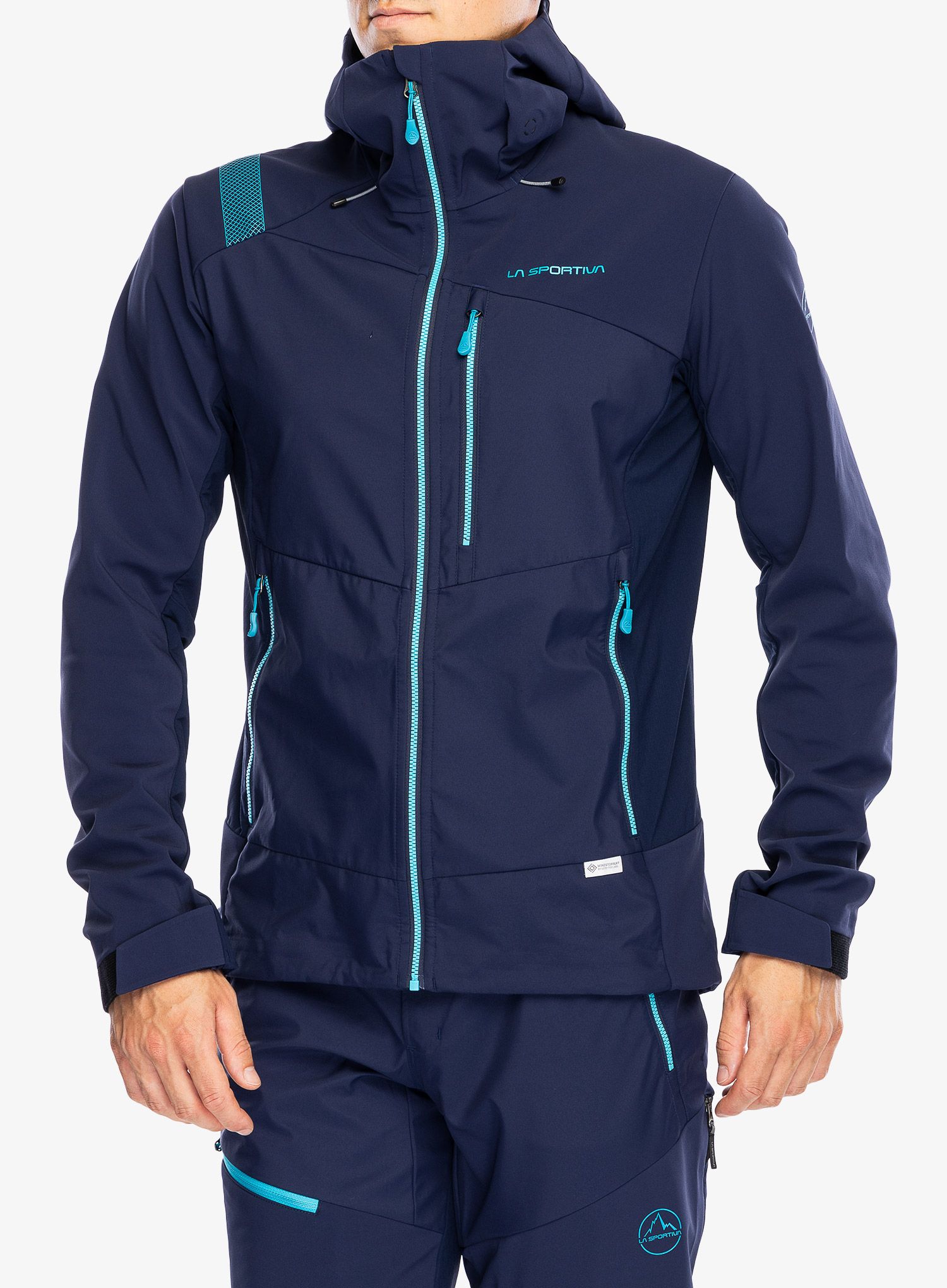 Куртка softshell La Sportiva Alpine Guide Windstopper Jacket - deep sea