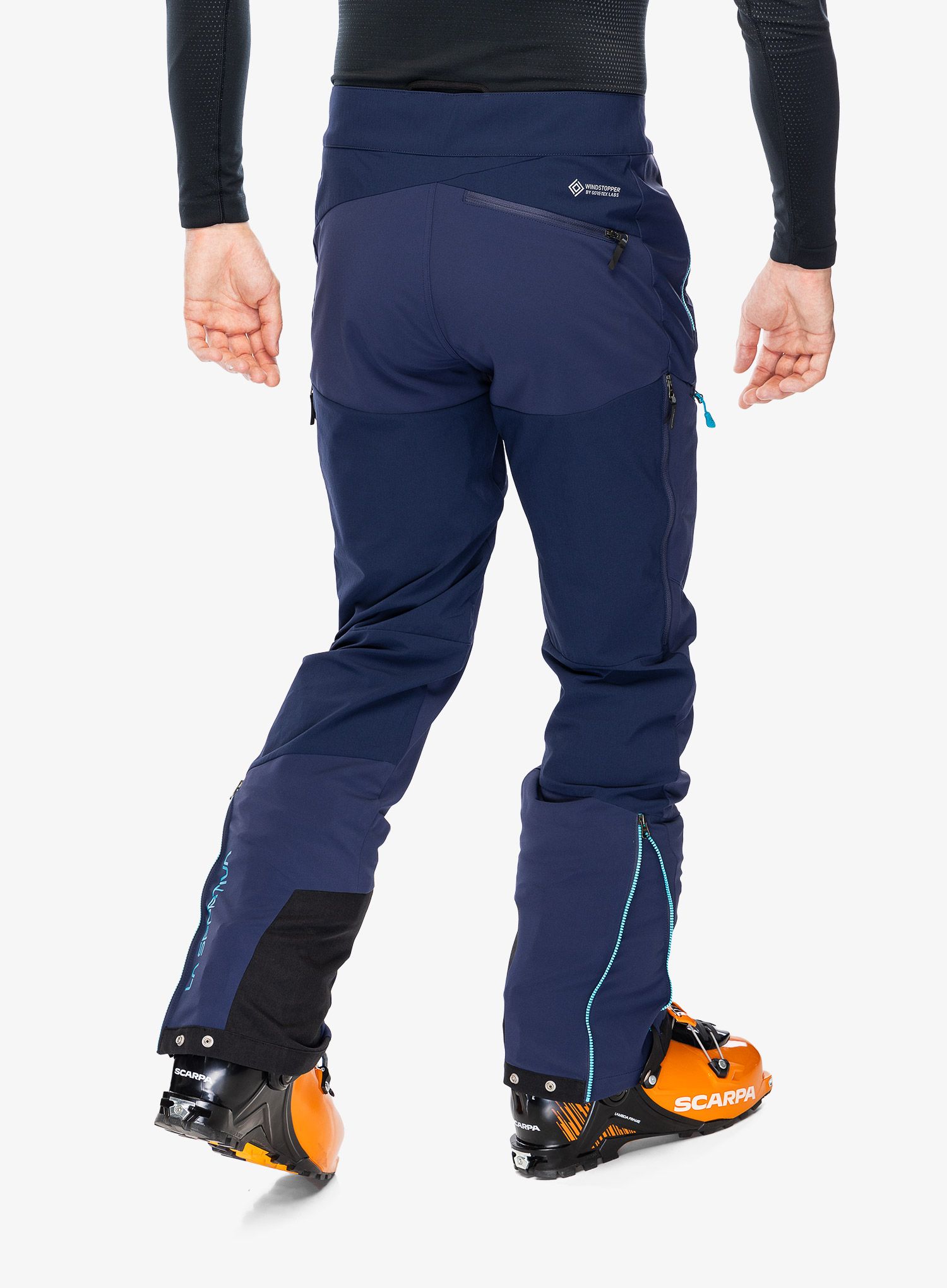 Штани softshell La Sportiva Alpine Guide Windstopper Pant - deep sea