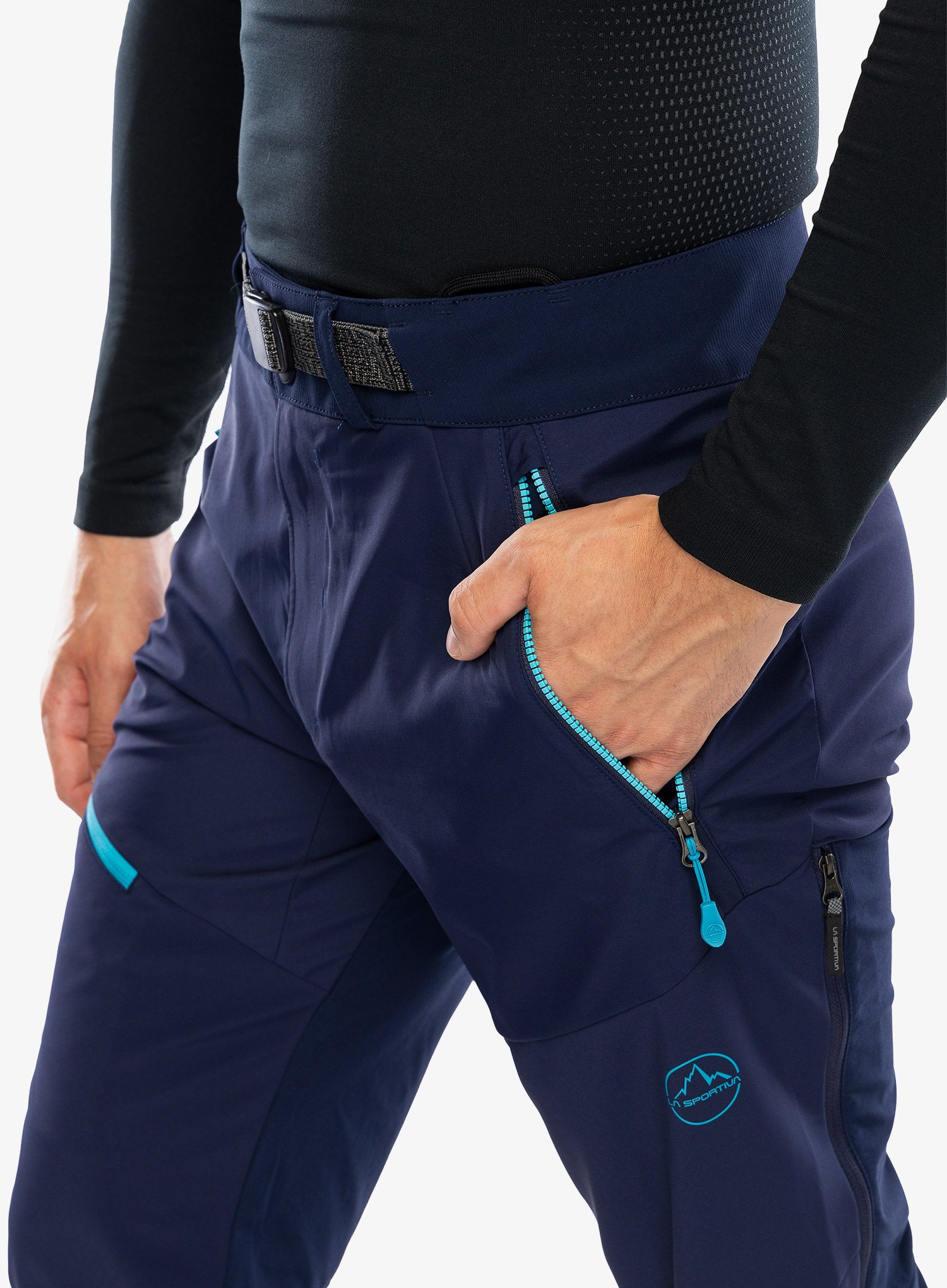 Штани softshell La Sportiva Alpine Guide Windstopper Pant - deep sea