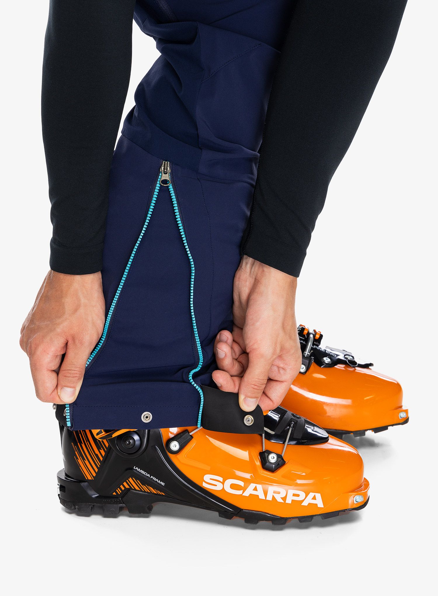 Штани softshell La Sportiva Alpine Guide Windstopper Pant - deep sea