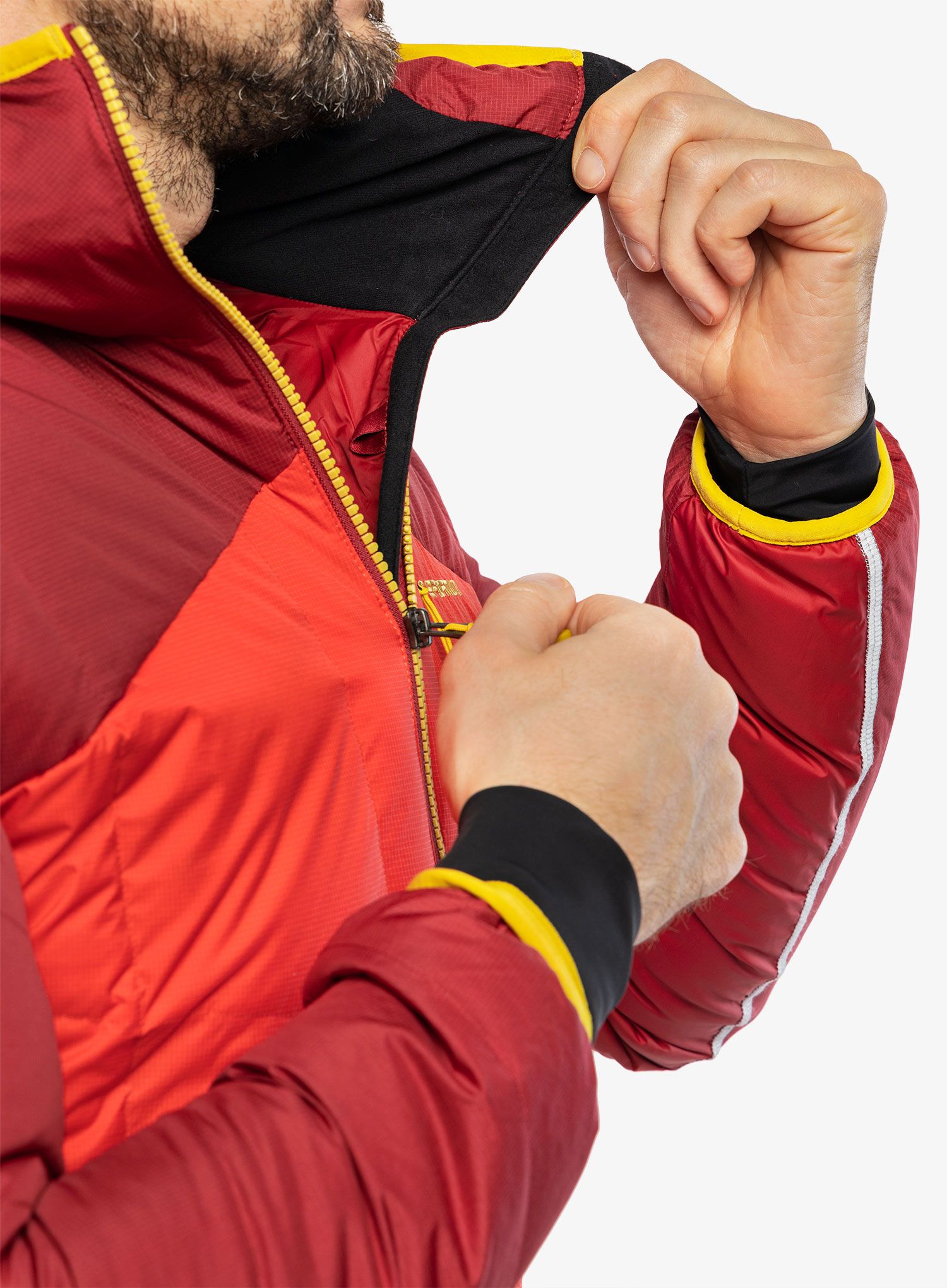 Пуховик La Sportiva Atlas Down Jacket - sunset/sangria