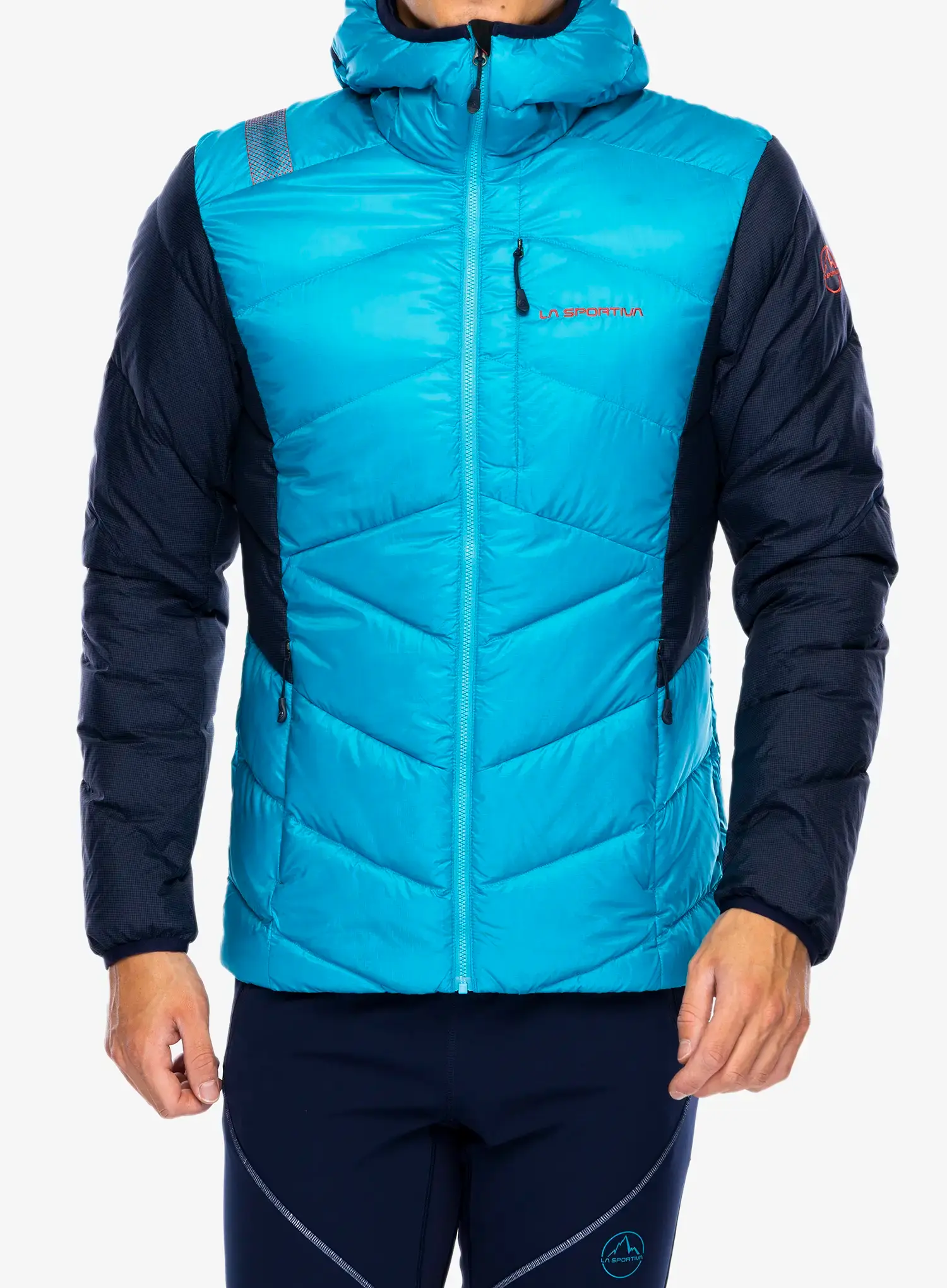 Пуховик La Sportiva Bivouac Down Jkt - tropic blue/deep sea