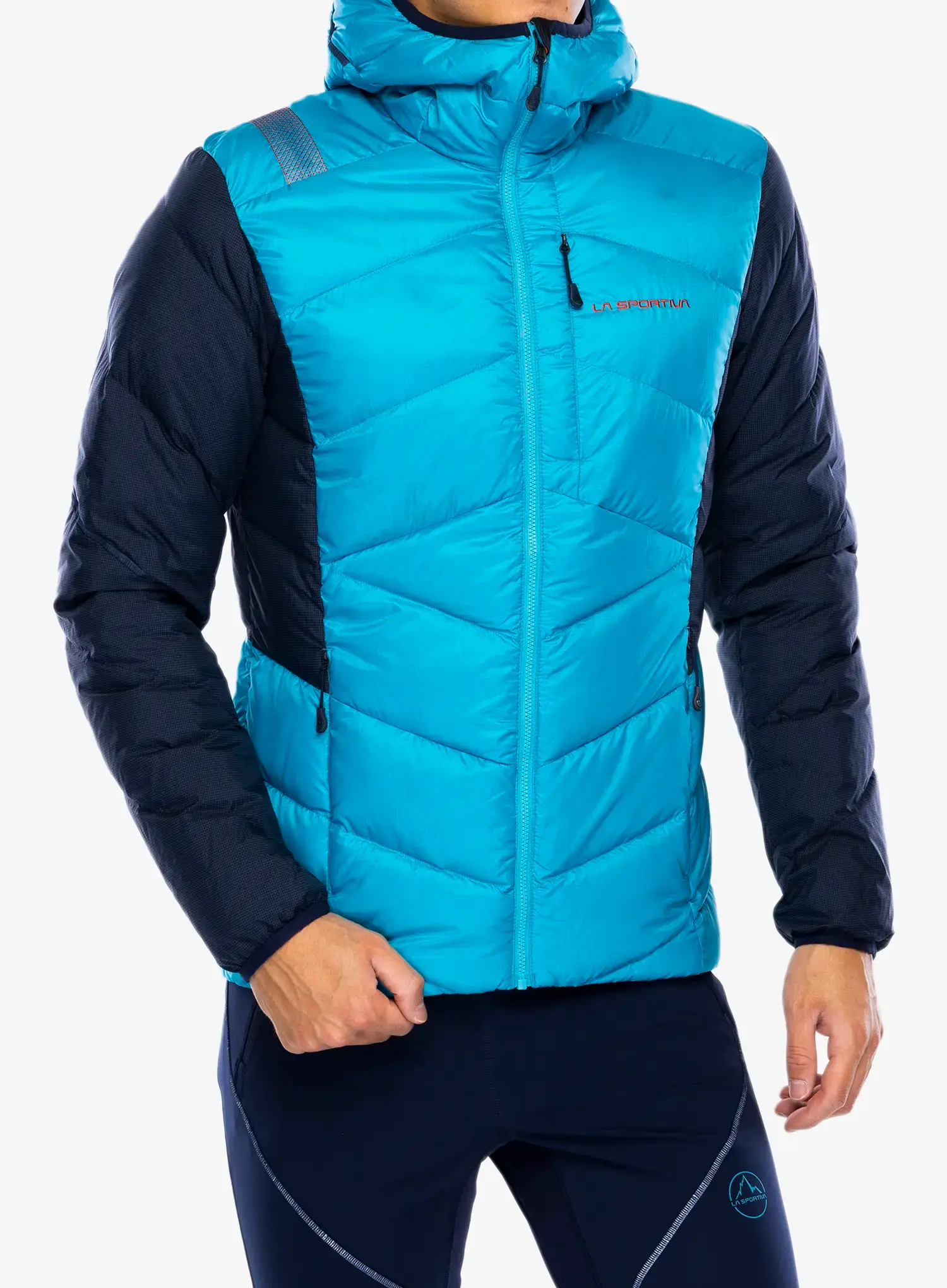Пуховик La Sportiva Bivouac Down Jkt - tropic blue/deep sea