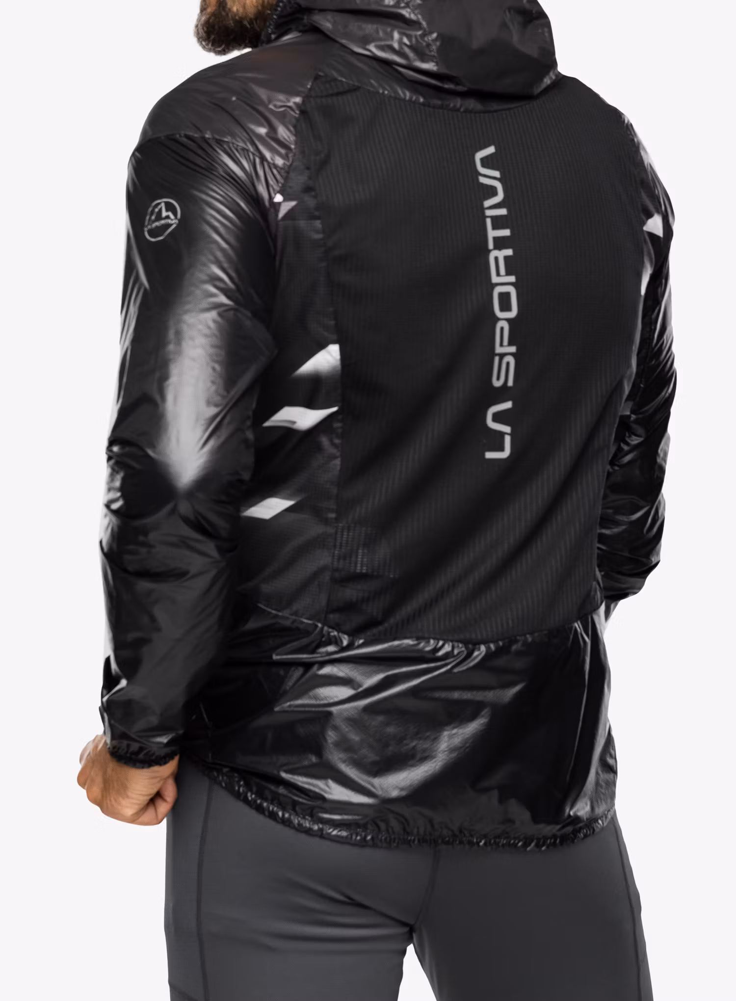 Куртка для бігу La Sportiva Blizzard Windbreaker Jkt - carbon/black