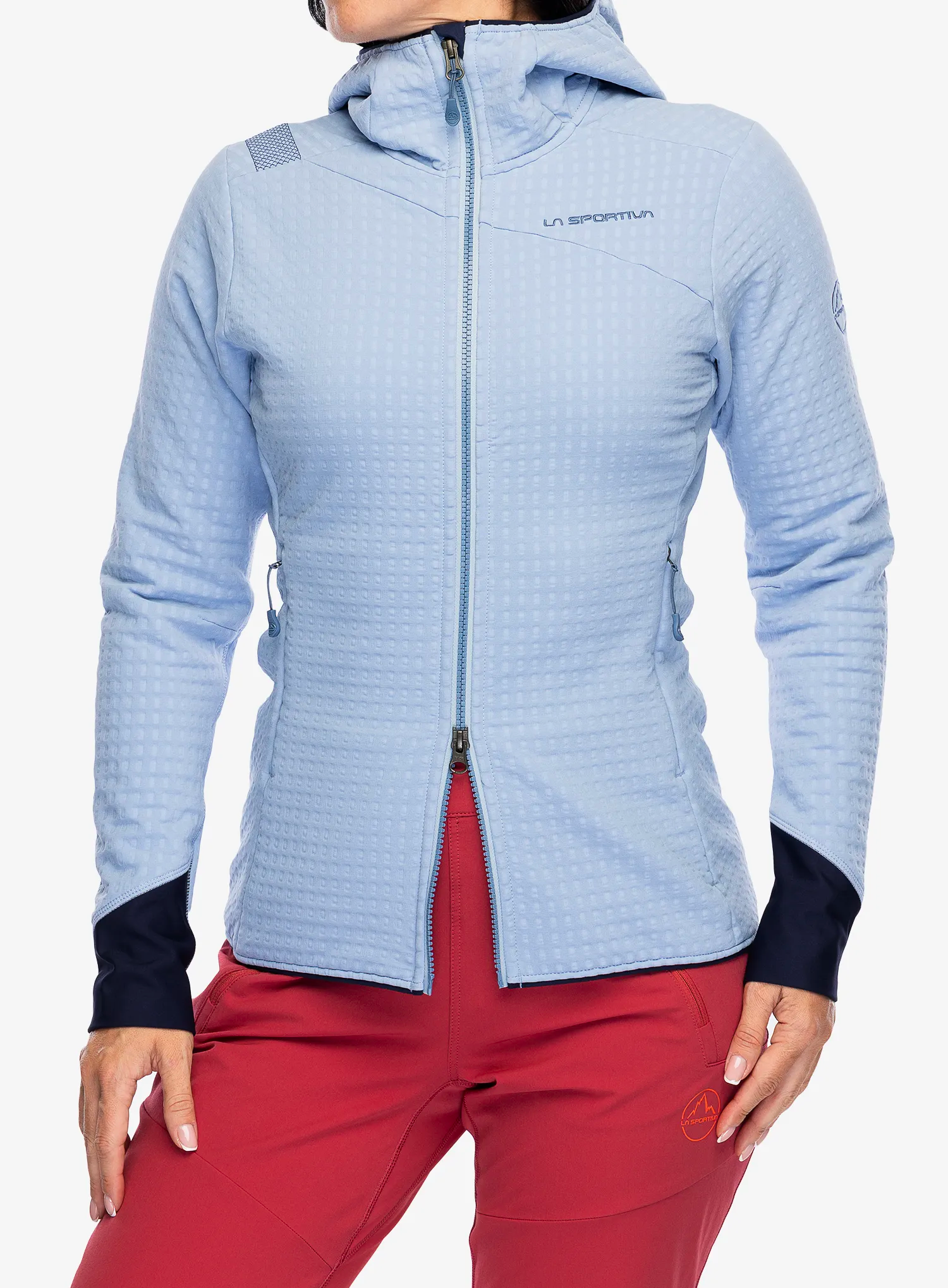 Фліска жіноча La Sportiva Bristen Thermal Hoody - stone blue/moonlight