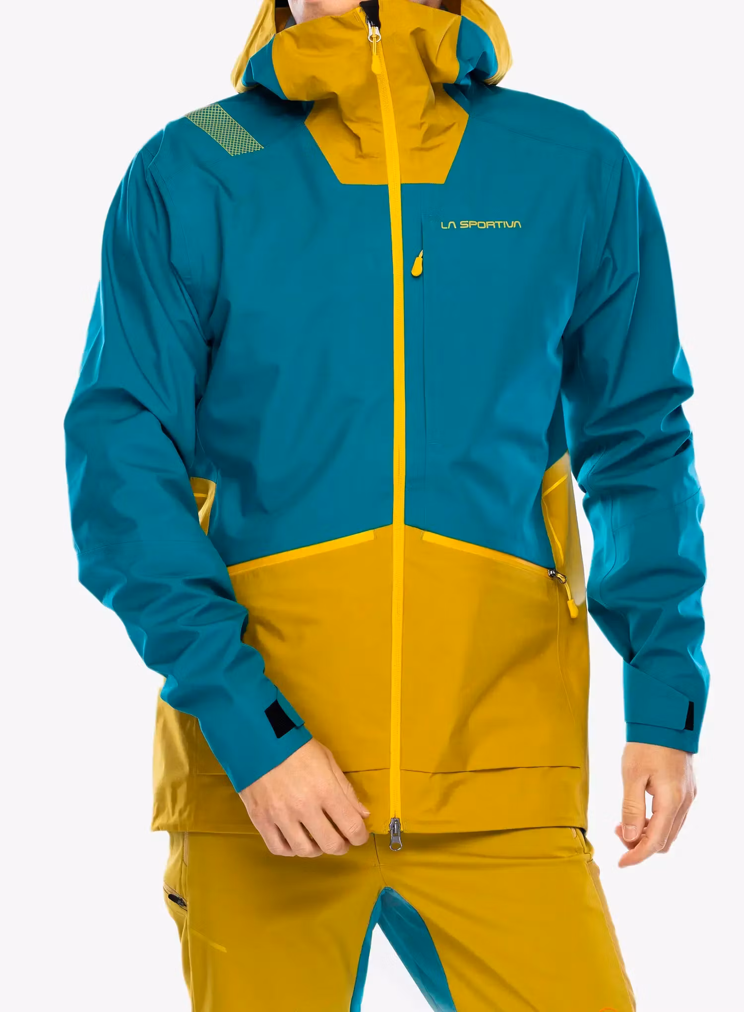 Куртка дощовик La Sportiva Chaser Evo Shell Jkt - everglade/savana