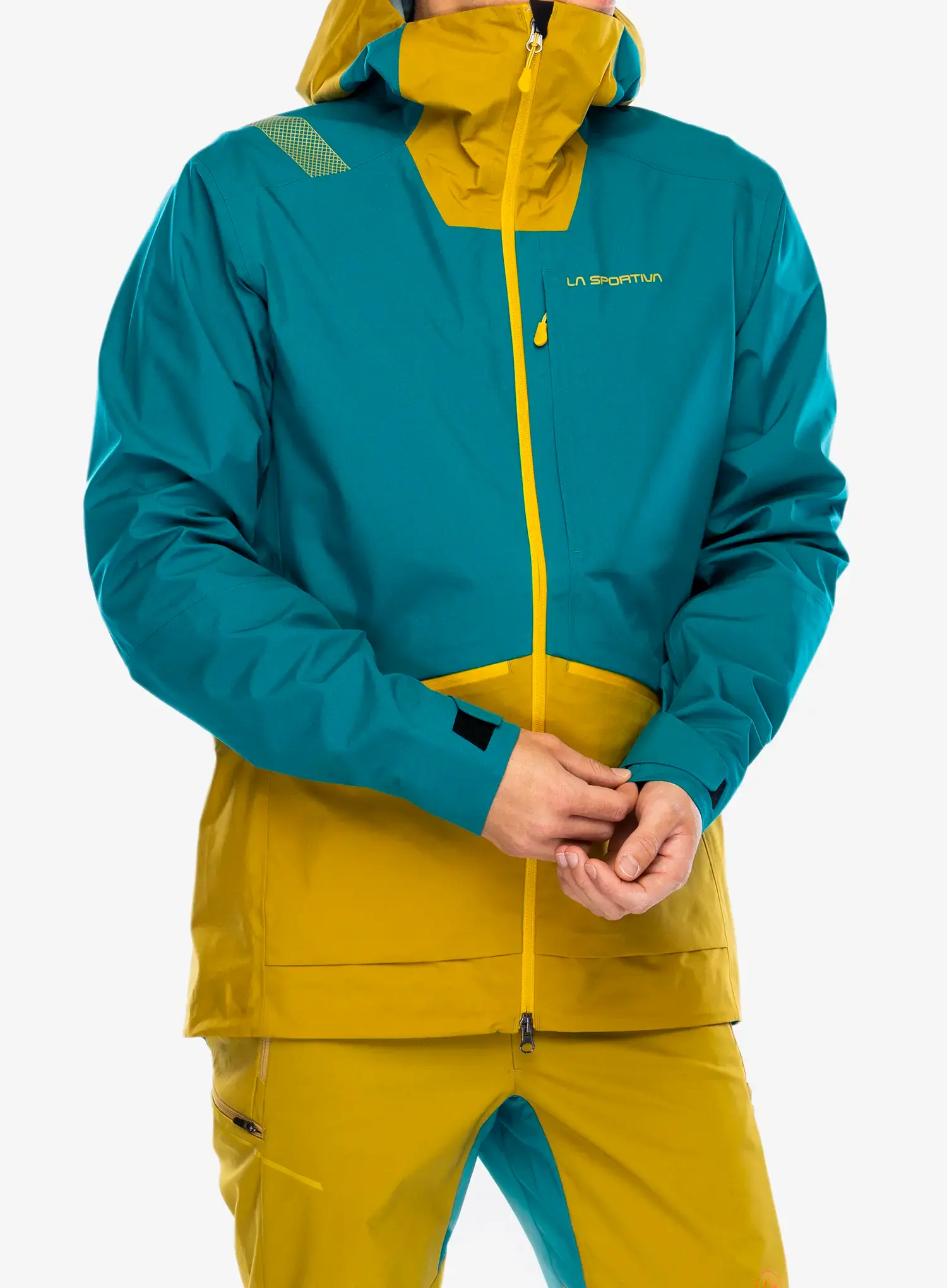 Куртка дощовик La Sportiva Chaser Evo Shell Jkt - everglade/savana