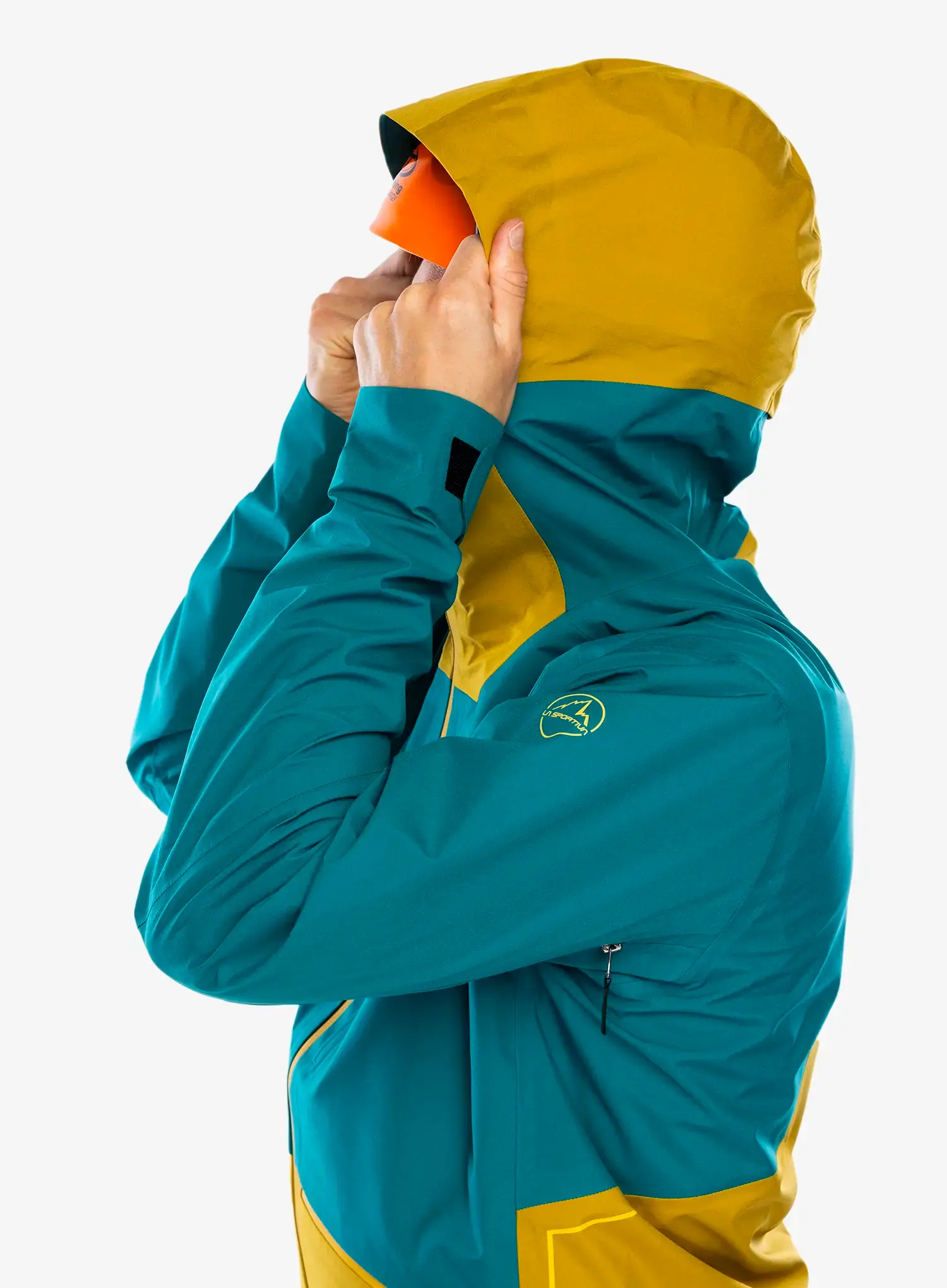 Куртка дощовик La Sportiva Chaser Evo Shell Jkt - everglade/savana