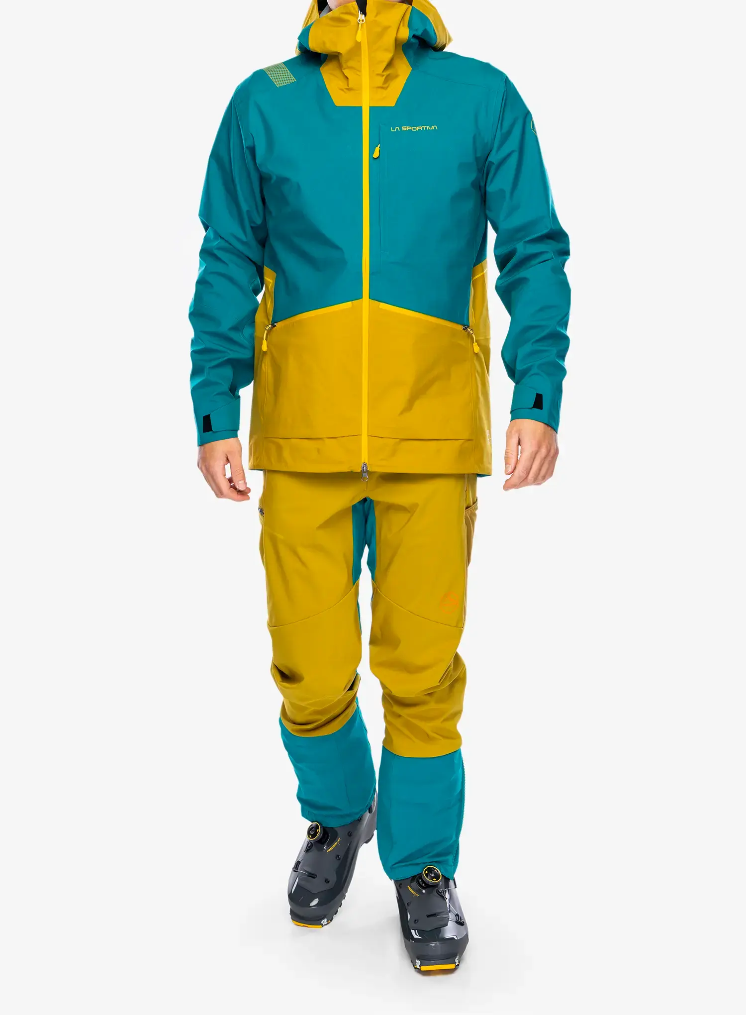 Куртка дощовик La Sportiva Chaser Evo Shell Jkt - everglade/savana