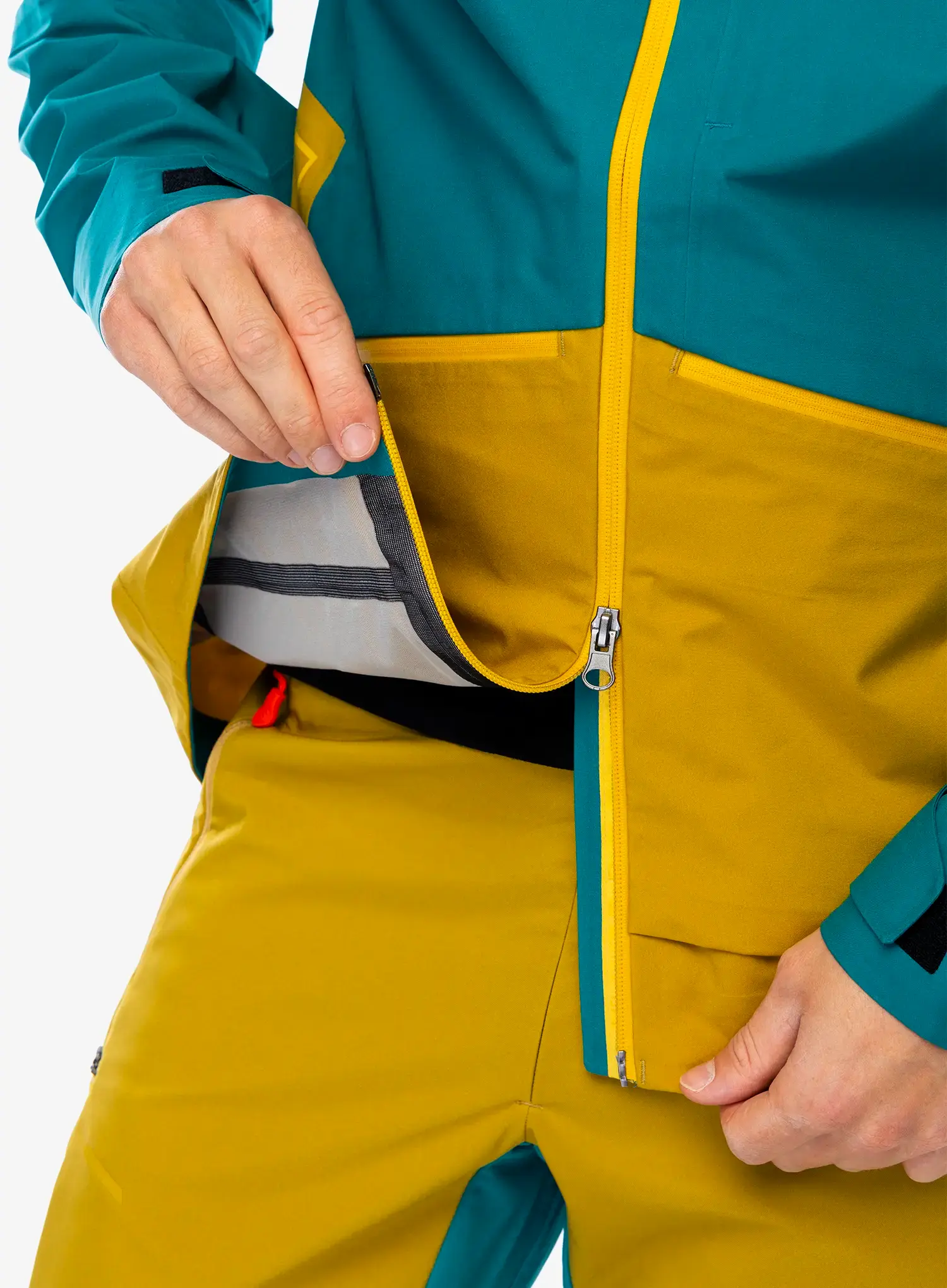 Куртка дощовик La Sportiva Chaser Evo Shell Jkt - everglade/savana