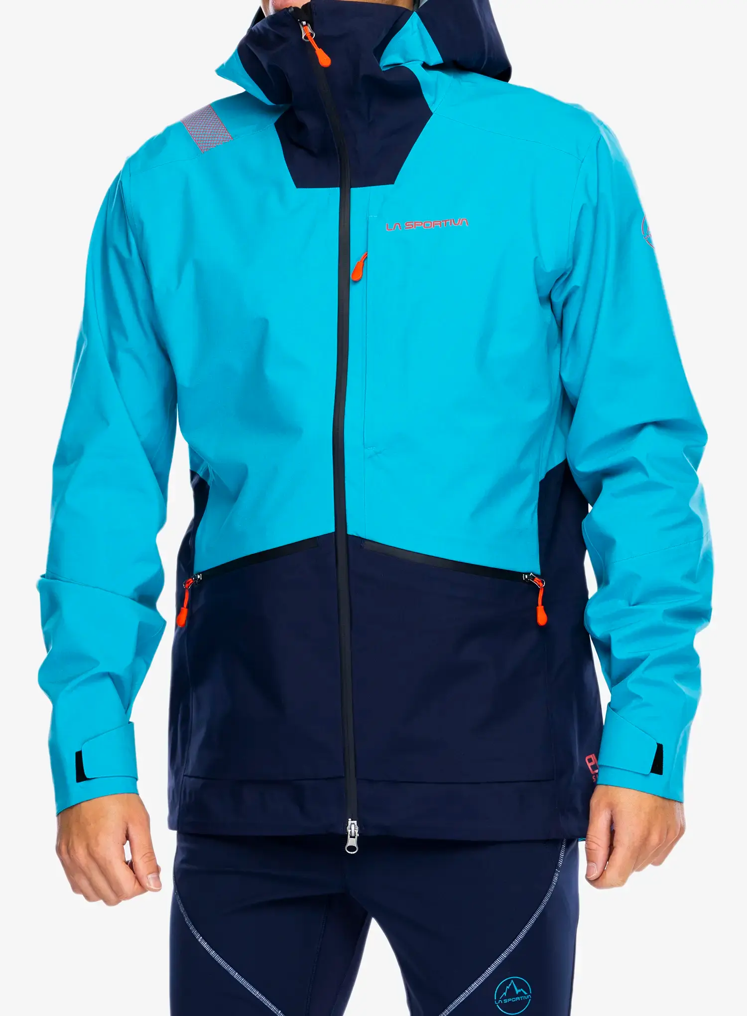 Куртка дощовик La Sportiva Chaser Evo Shell Jkt - tropic blue/deep sea