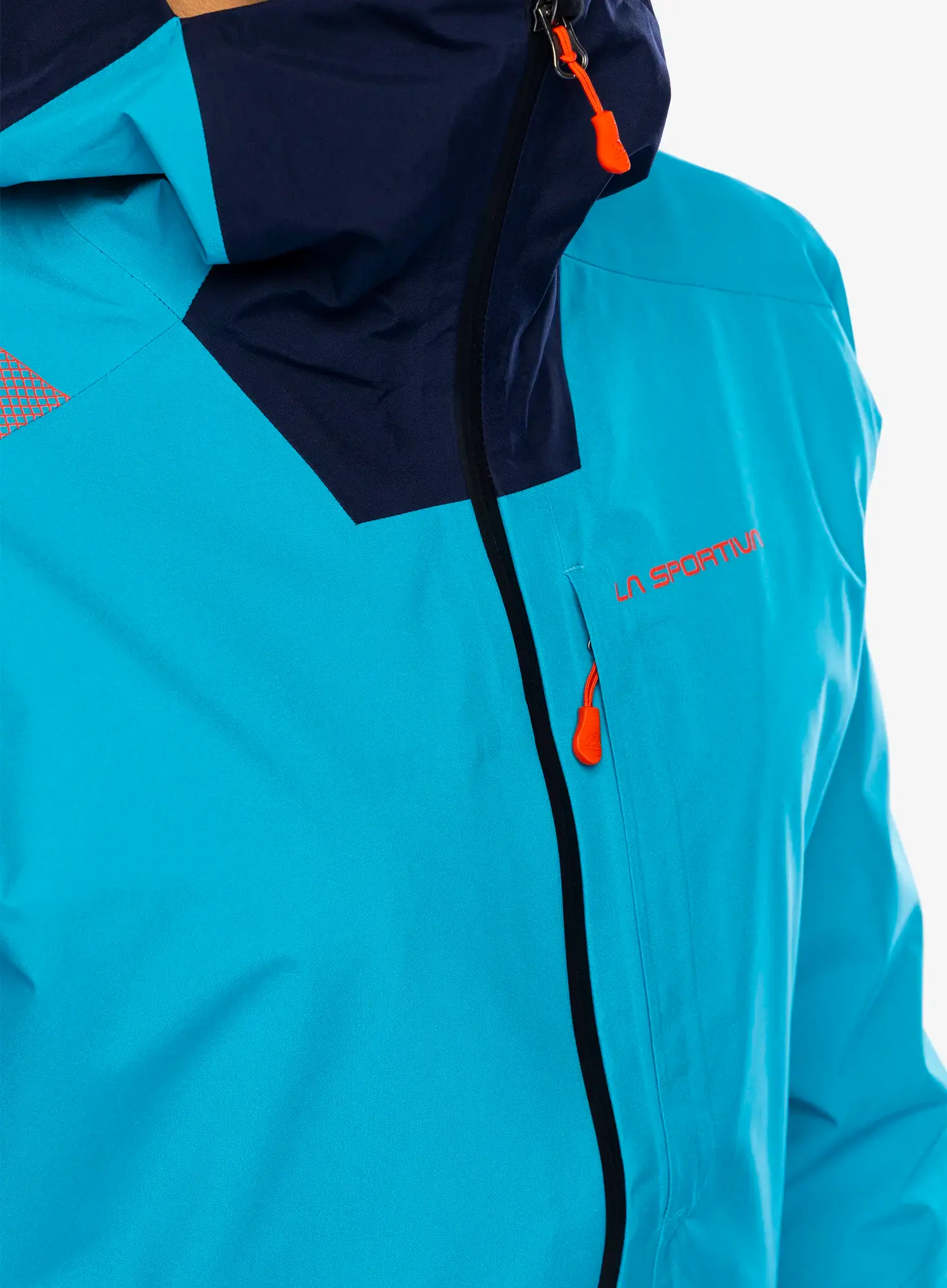 Куртка дощовик La Sportiva Chaser Evo Shell Jkt - tropic blue/deep sea