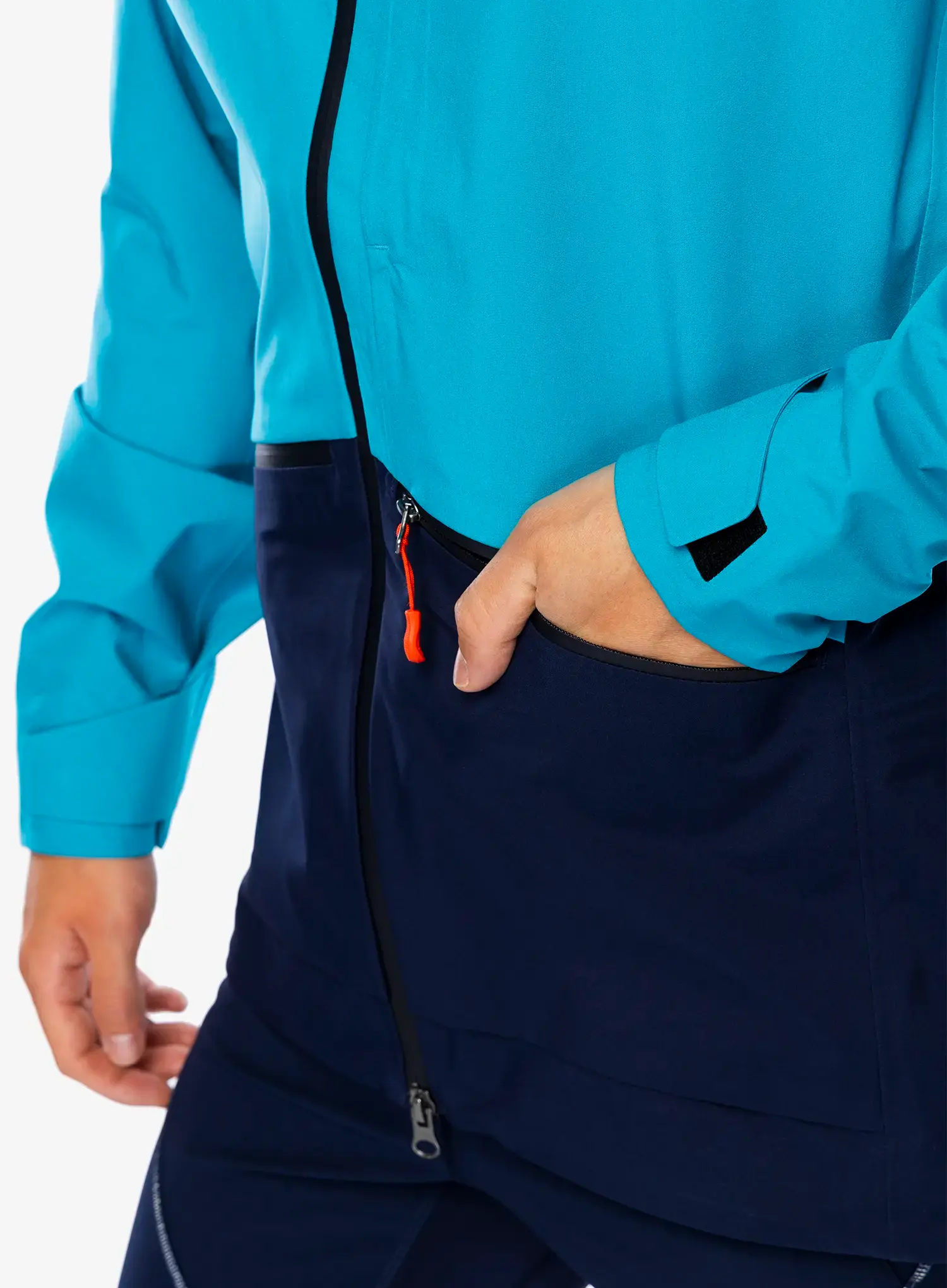 Куртка дощовик La Sportiva Chaser Evo Shell Jkt - tropic blue/deep sea