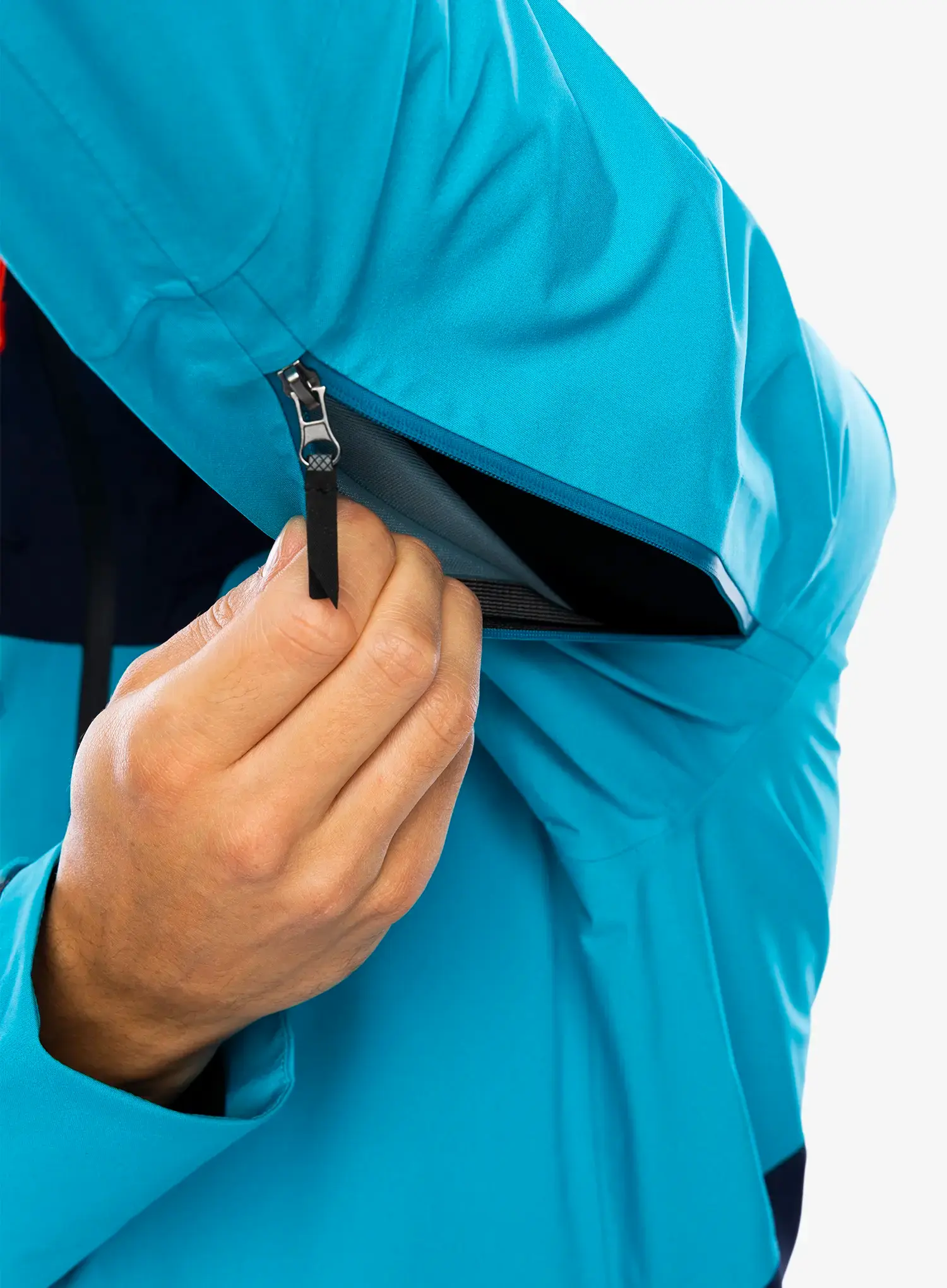 Куртка дощовик La Sportiva Chaser Evo Shell Jkt - tropic blue/deep sea