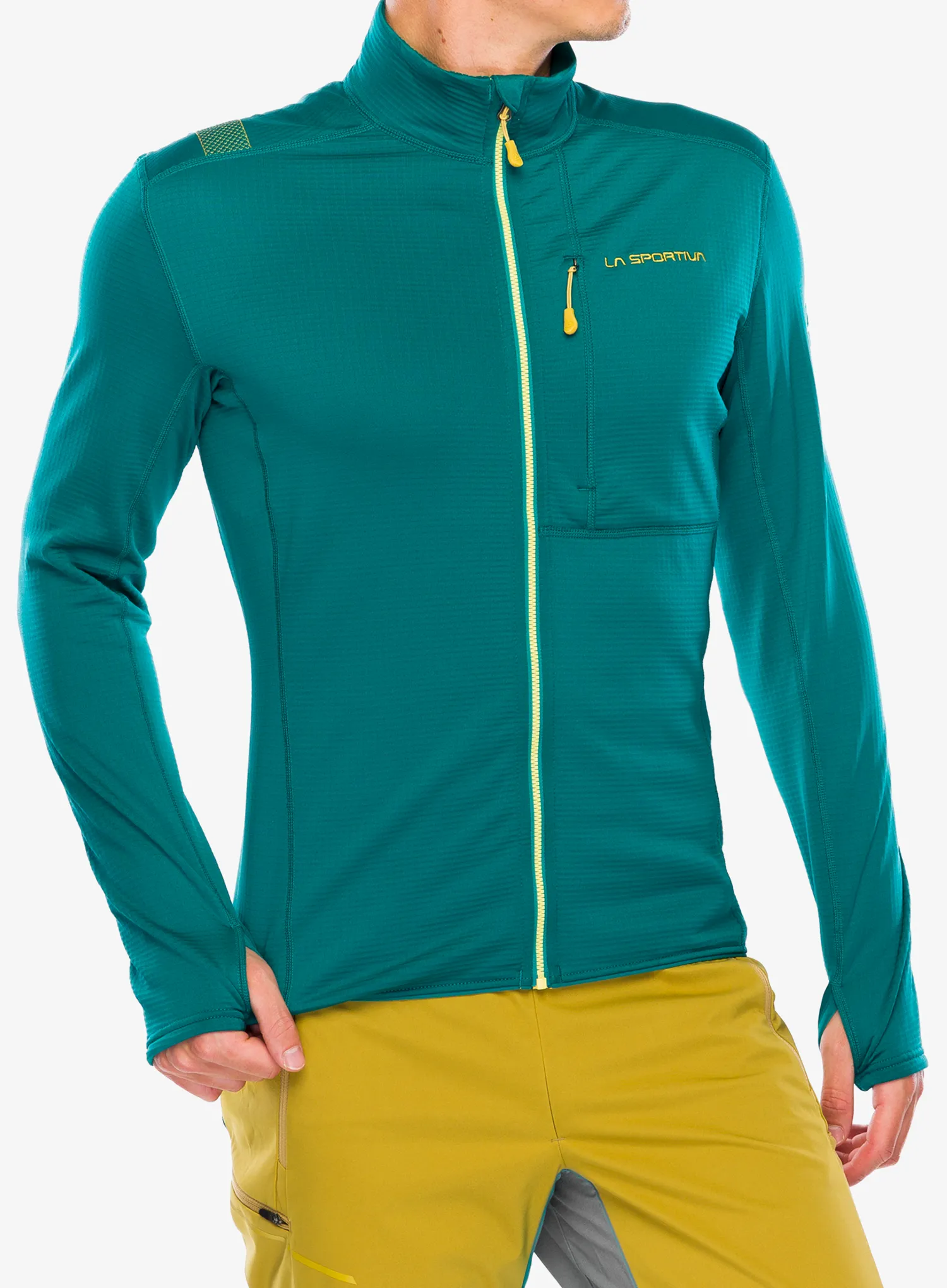 Кофта без каптура La Sportiva Chill Jacket - everglade/bamboo