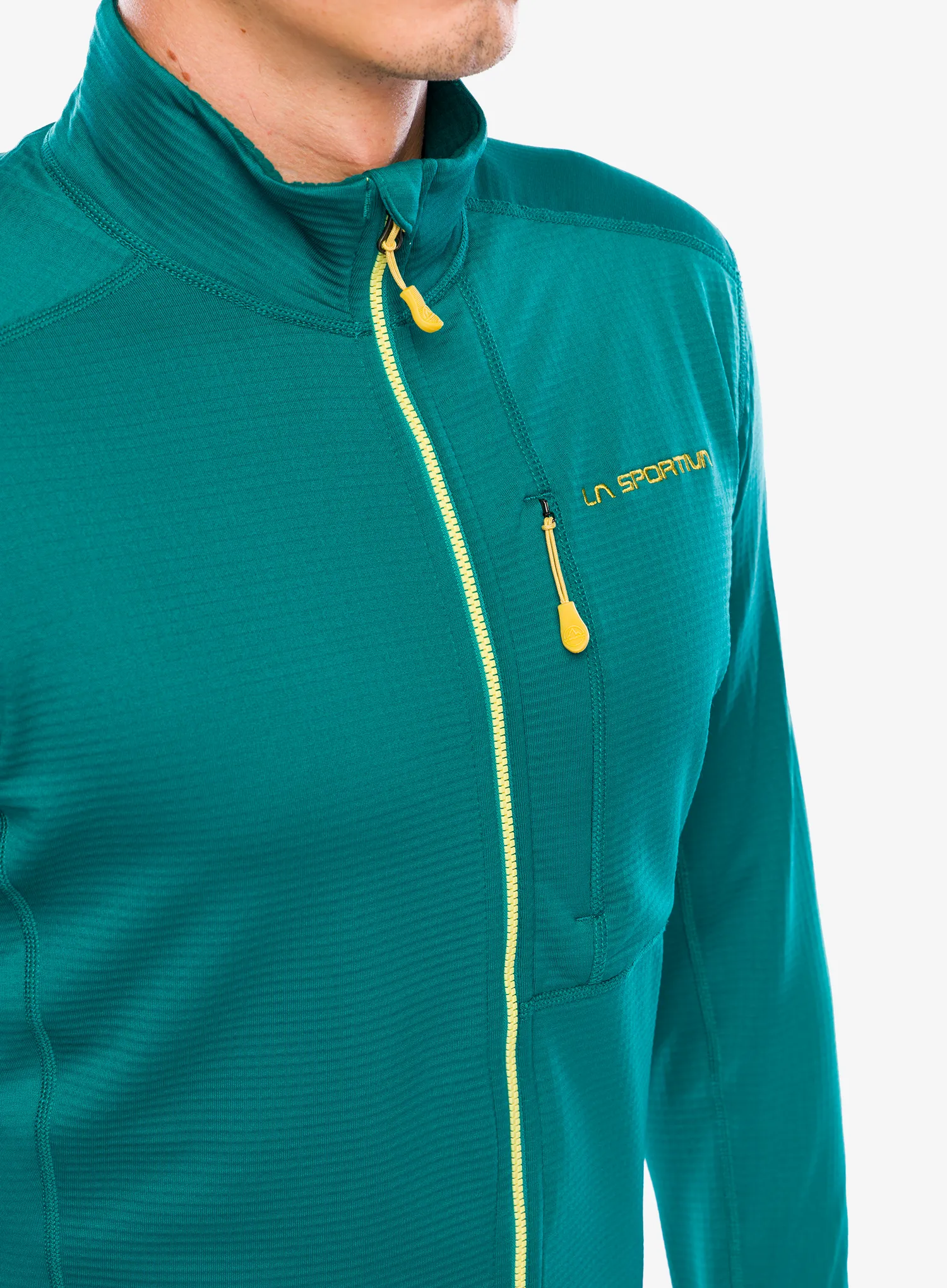 Кофта без каптура La Sportiva Chill Jacket - everglade/bamboo