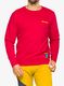 Кофта без каптура La Sportiva Climbing on the Moon Sweatshirt - fucsia/giallo