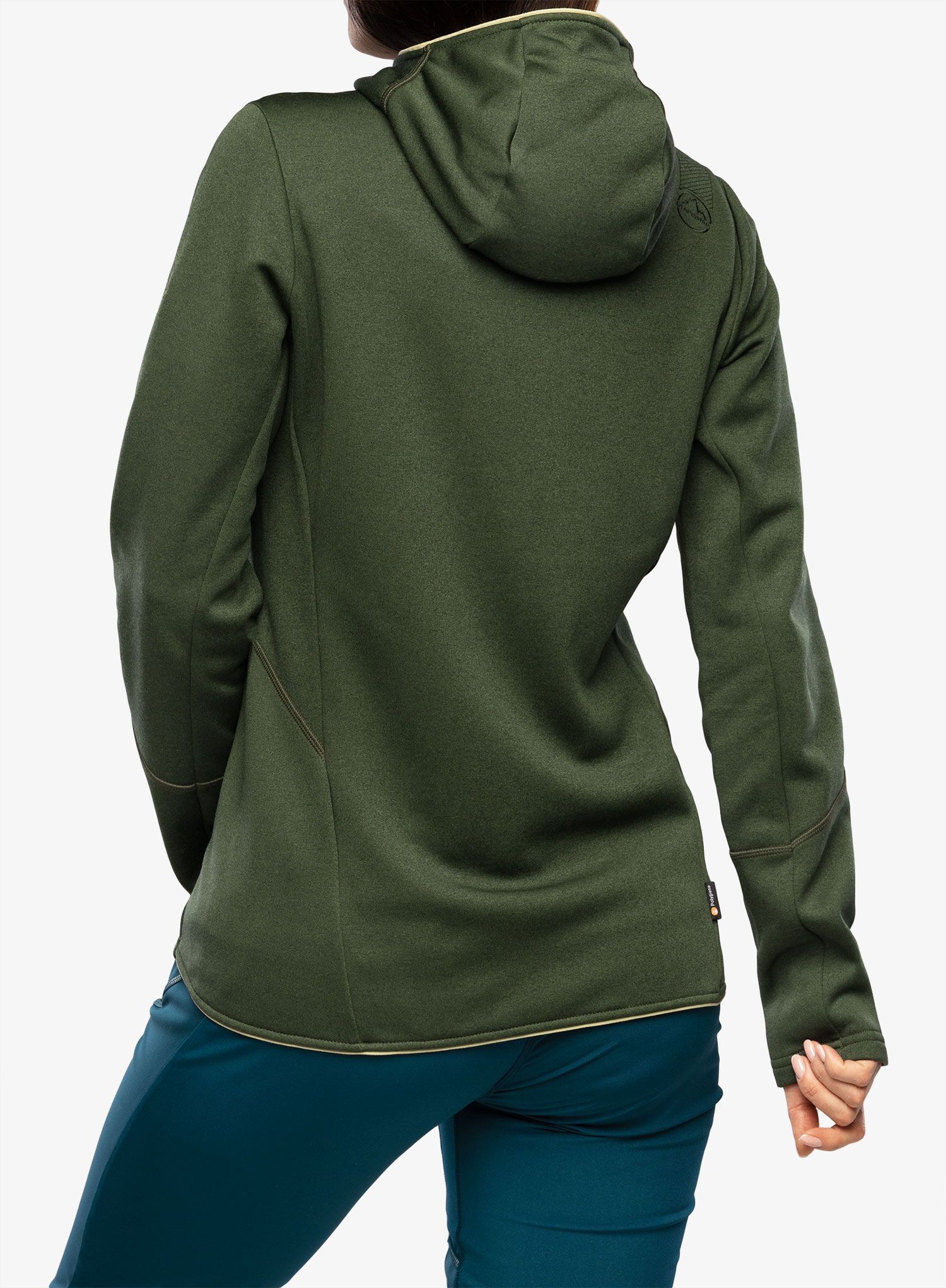 Кофта з каптуром жіноча La Sportiva Cosmic Hoody - forest/tea