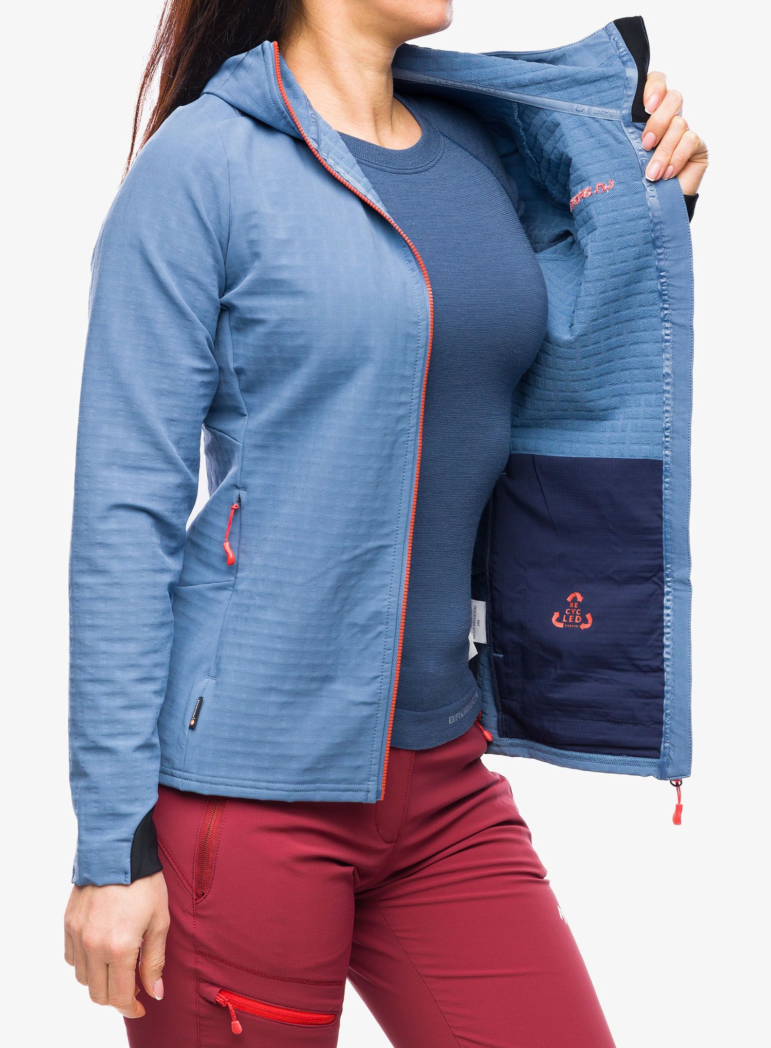 Куртка softshell жіноча La Sportiva Descender Storm Jacket - moonlight