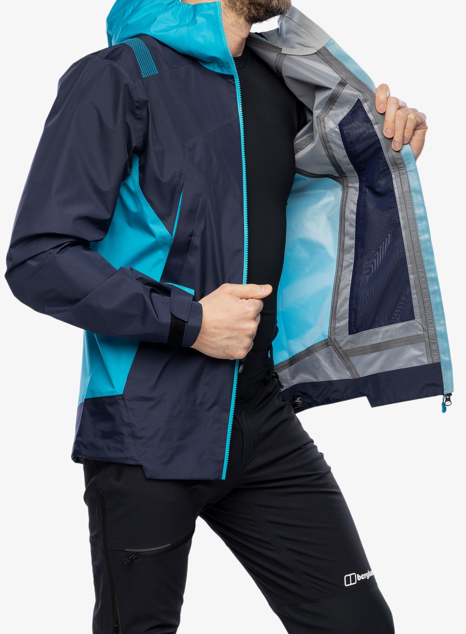 Куртка дощовик La Sportiva Discover Shell Jacket - deep sea/tropic blue