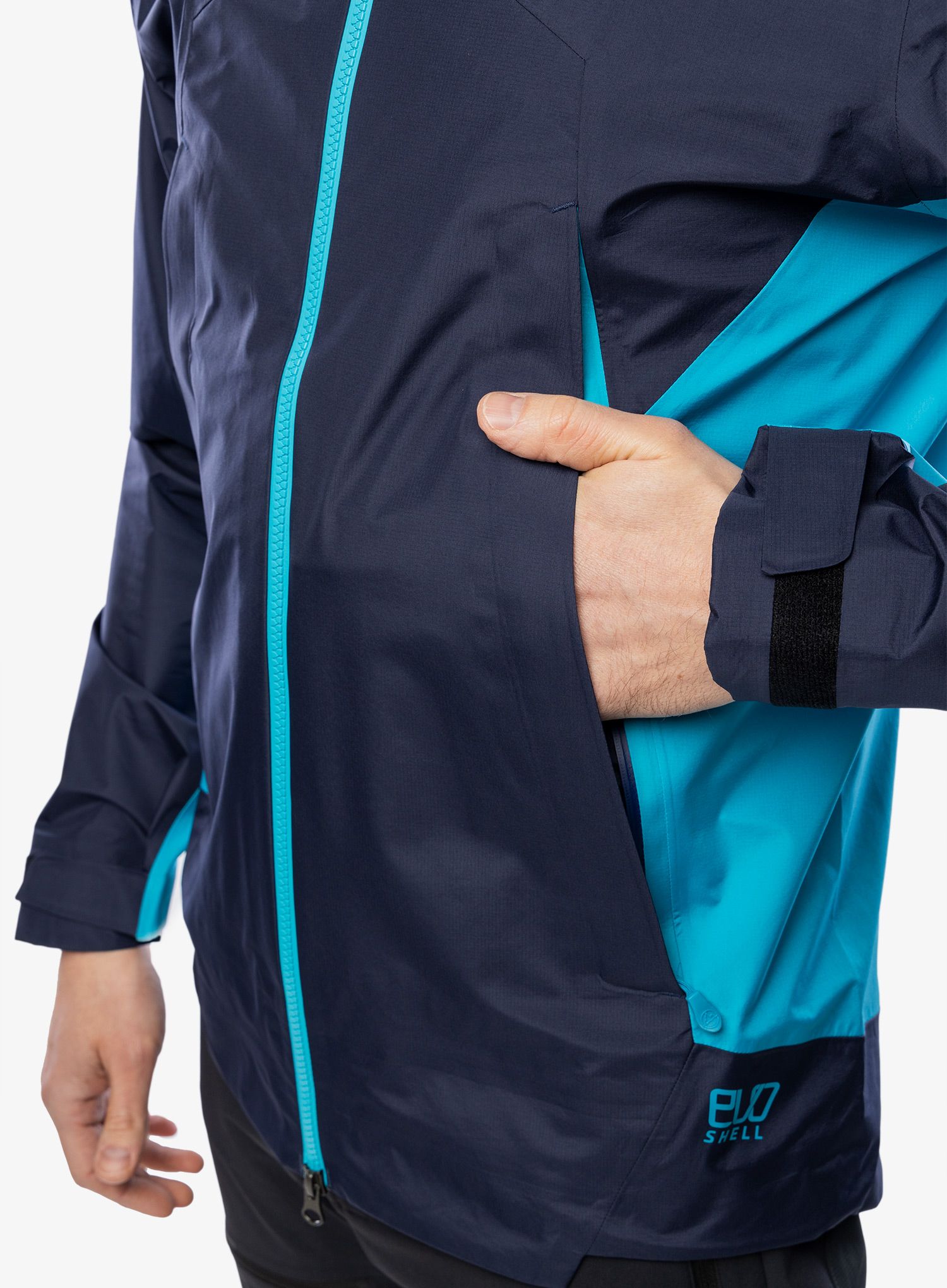 Куртка дощовик La Sportiva Discover Shell Jacket - deep sea/tropic blue