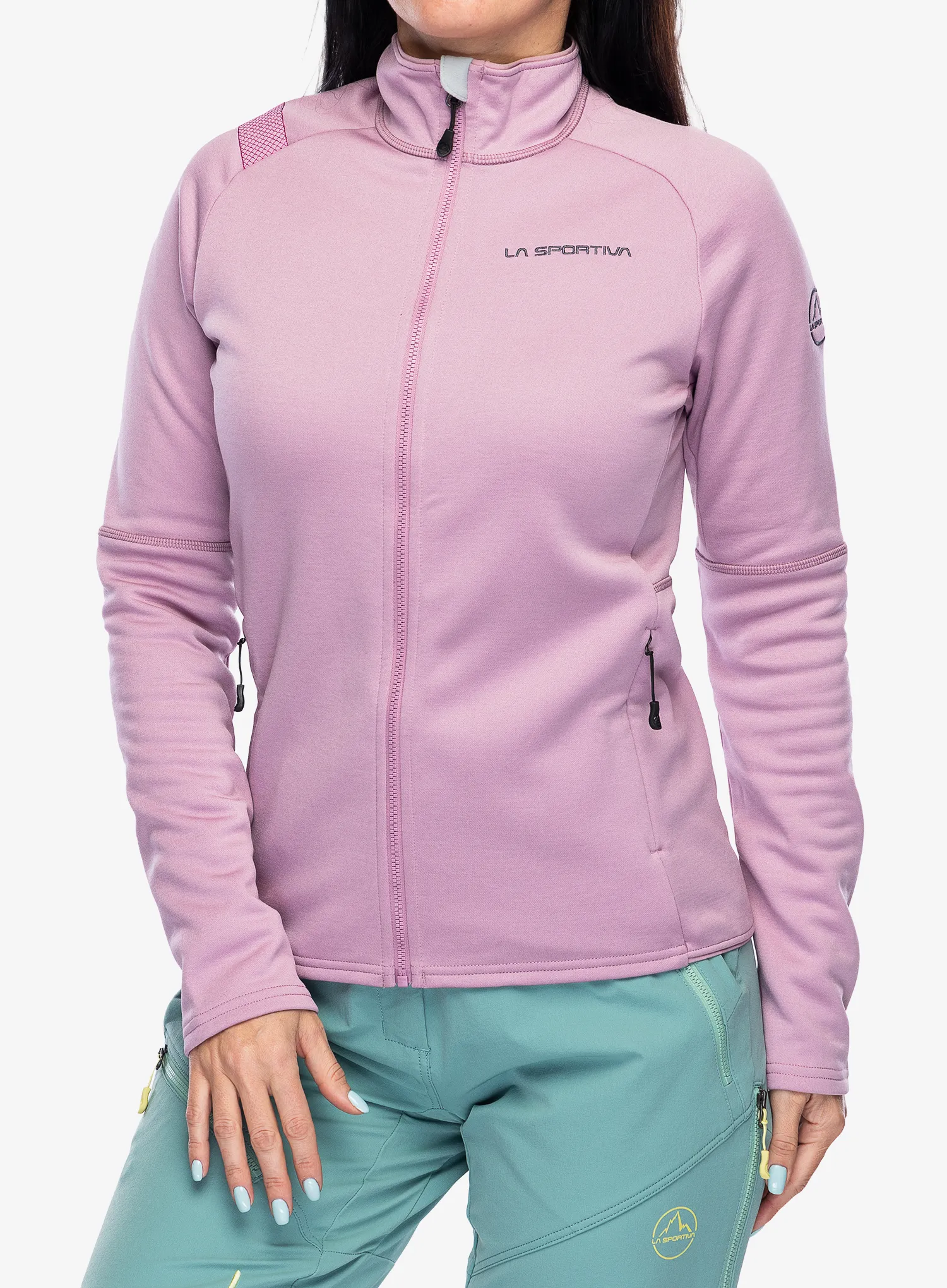 Кофта на замку жіноча La Sportiva Elements Jkt - rose