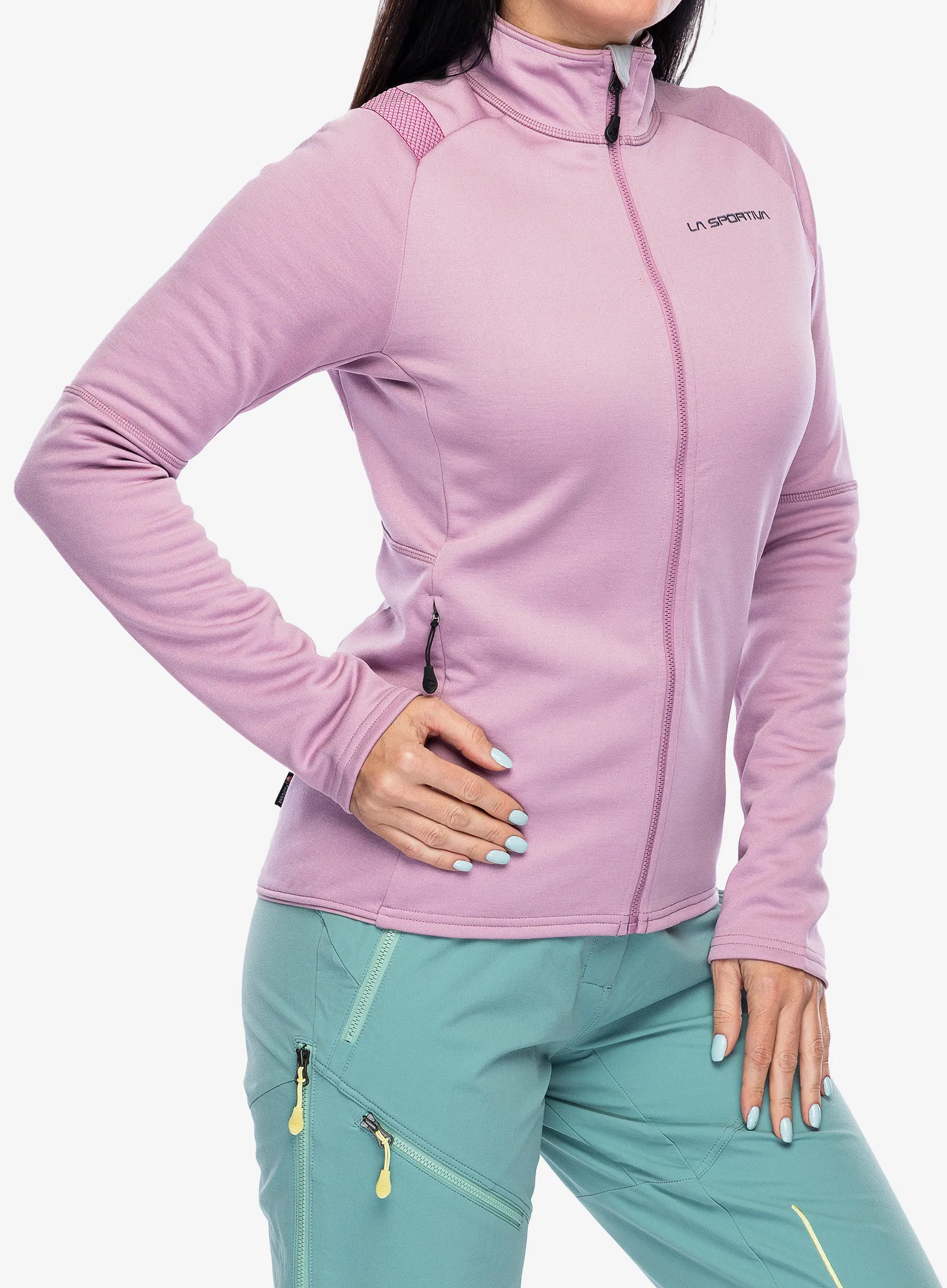 Кофта на замку жіноча La Sportiva Elements Jkt - rose