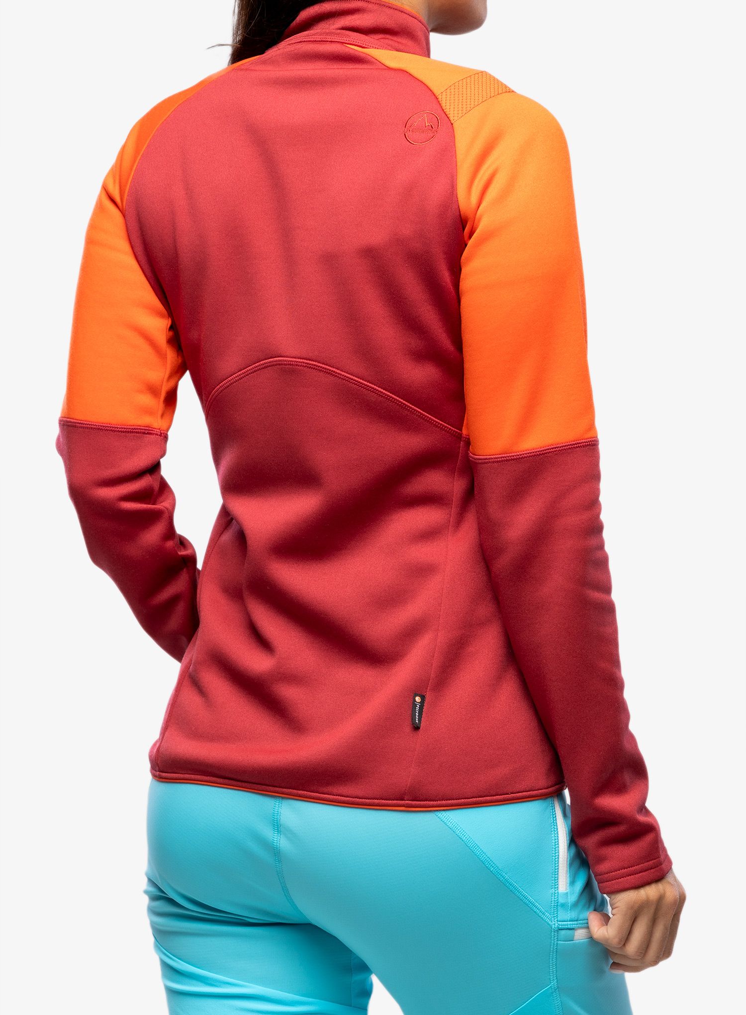 Кофта жіноча без каптура La Sportiva Elements Jkt - velvet/cherry tomato