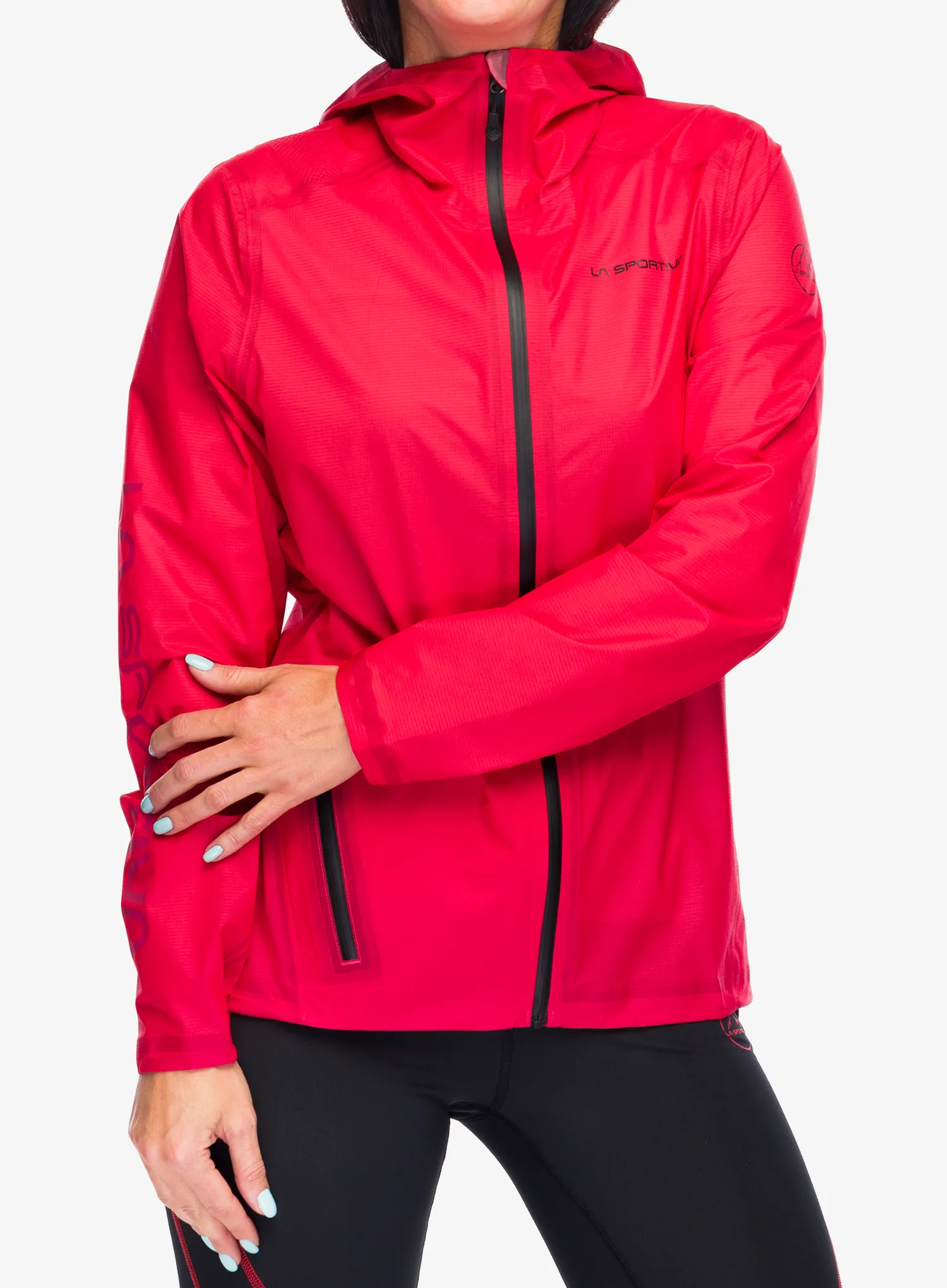 Куртка для бігу жіноча La Sportiva Ethereal Pro Jacket - hibiscus/black