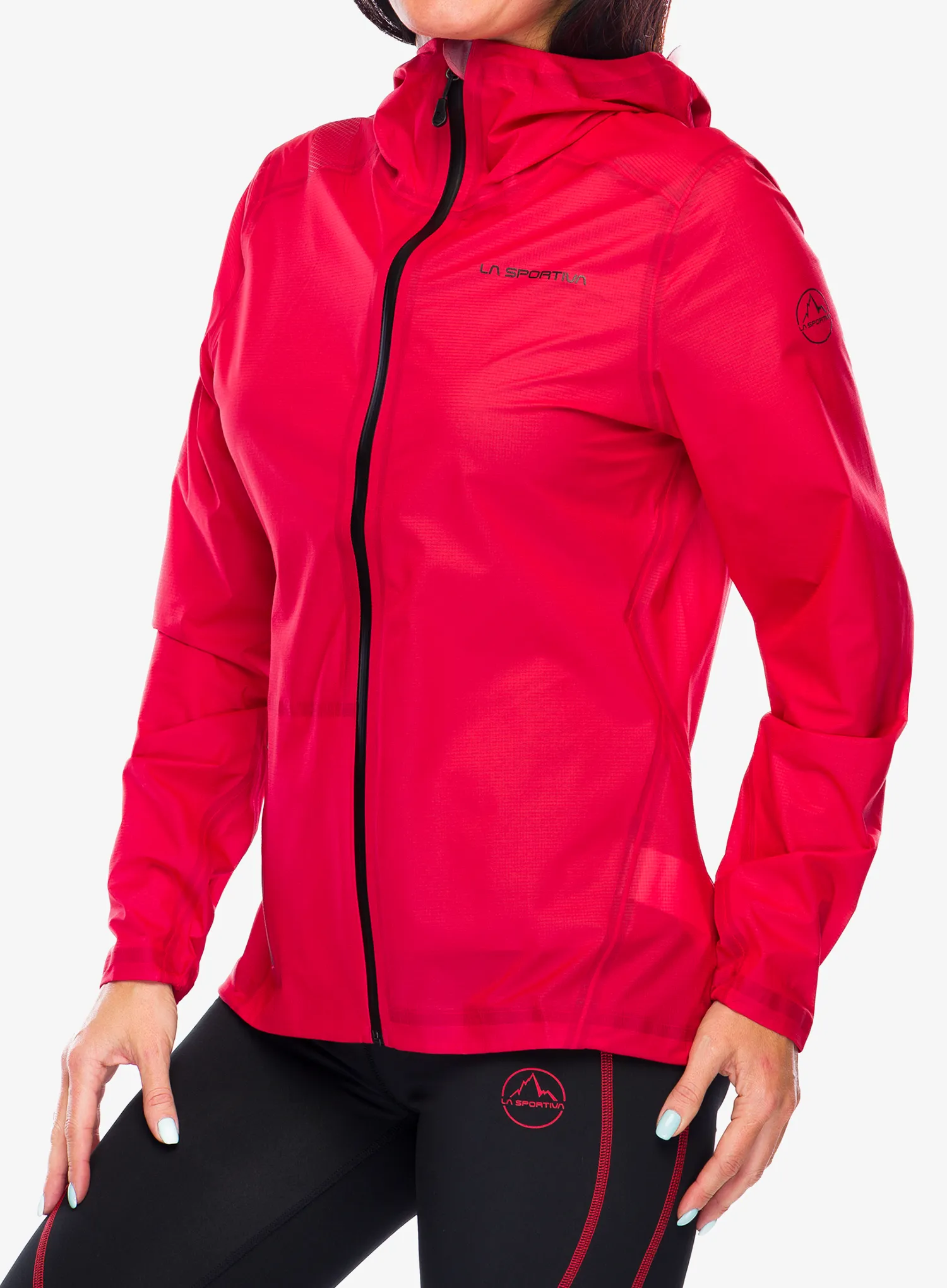 Куртка для бігу жіноча La Sportiva Ethereal Pro Jacket - hibiscus/black