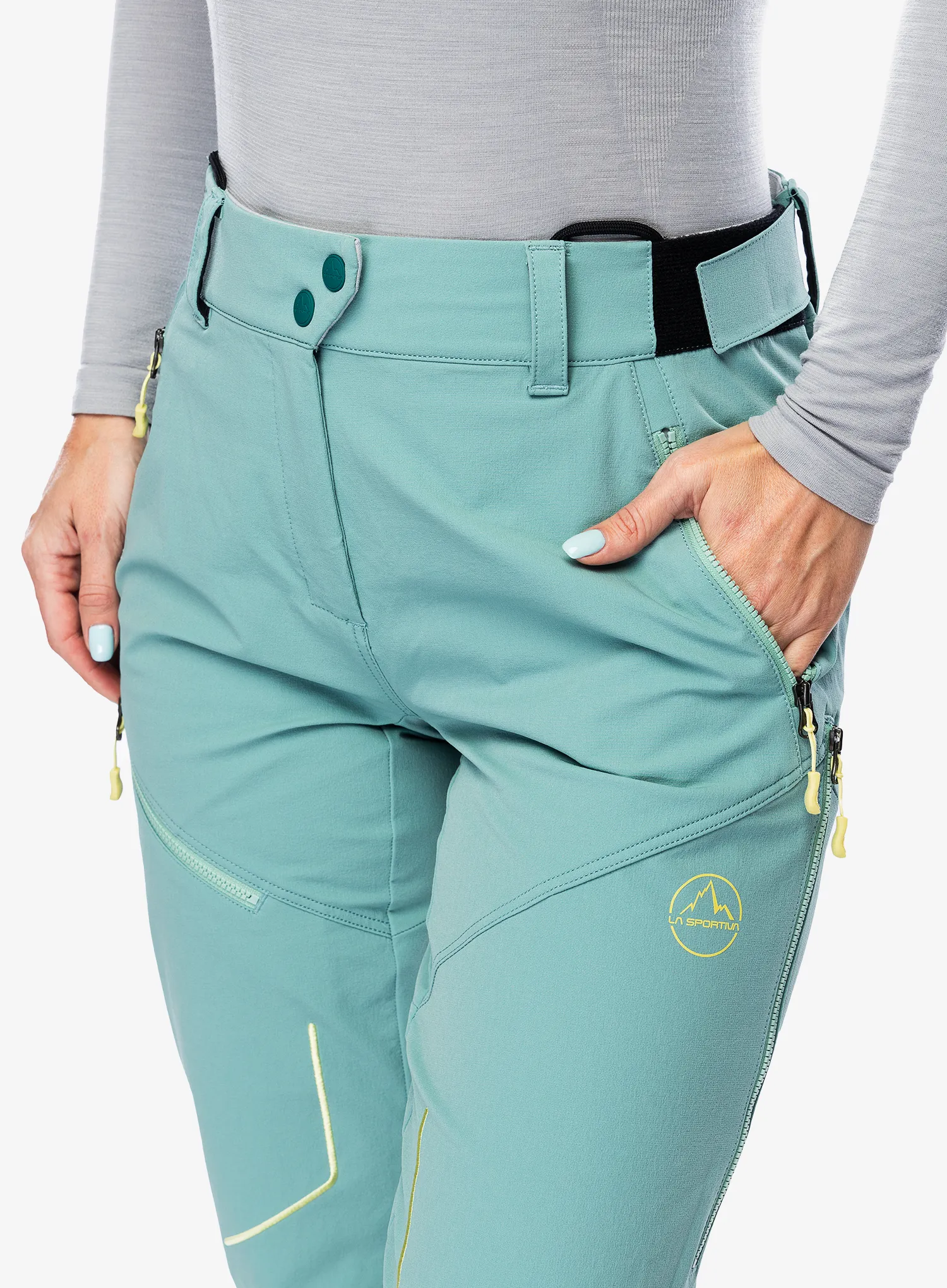 Штани softshell жіночі La Sportiva Excelsior Pant - juniper/zest