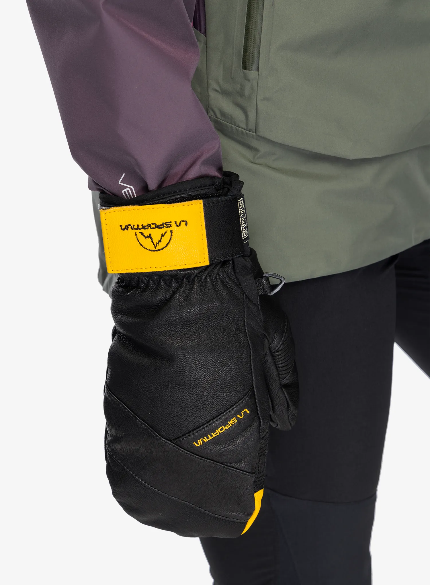 Рукавички La Sportiva Free Touring Mittens - black/yellow