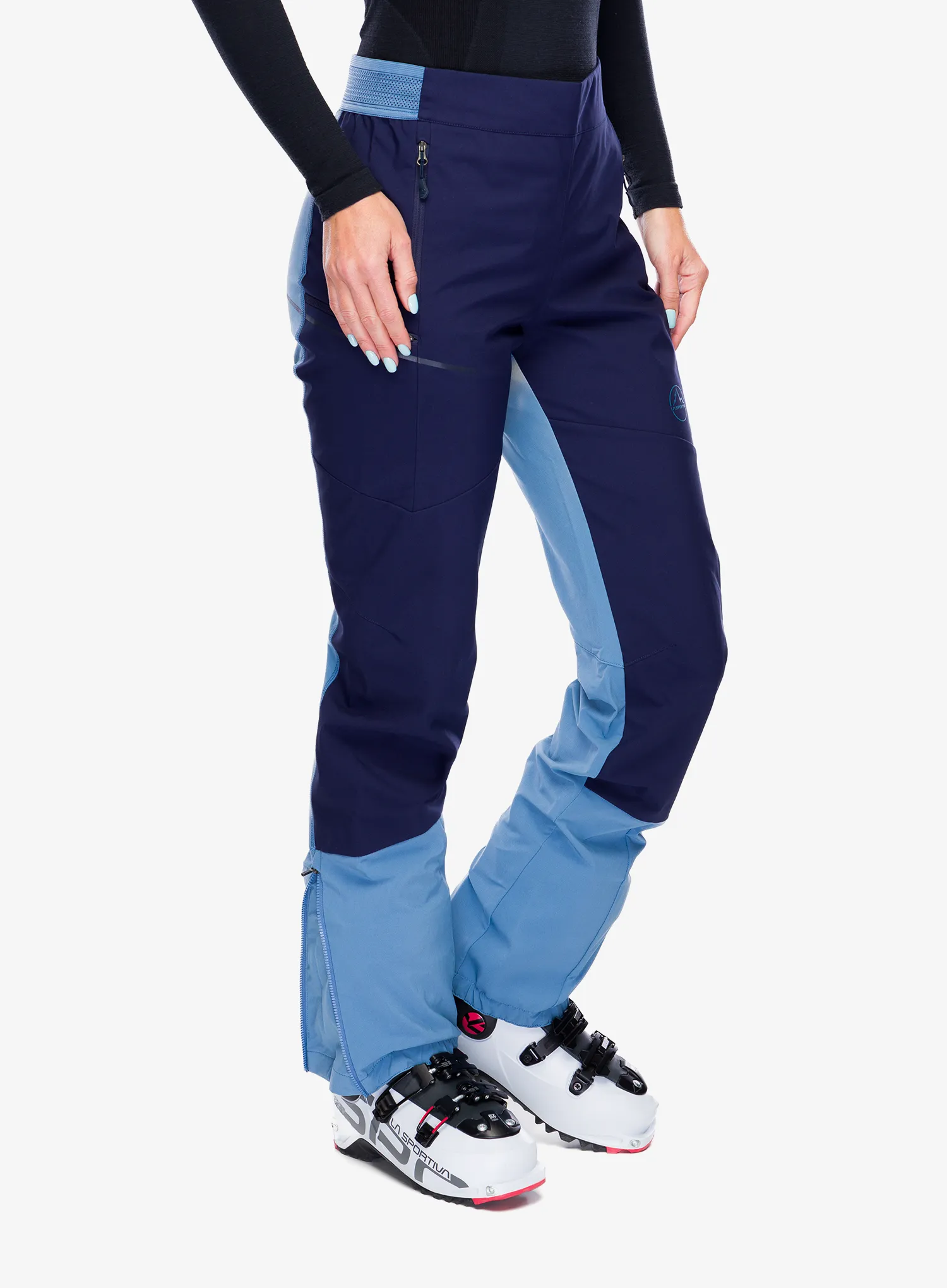 Штани softshell жіночі La Sportiva Ikarus Pant - deep sea/moonlight