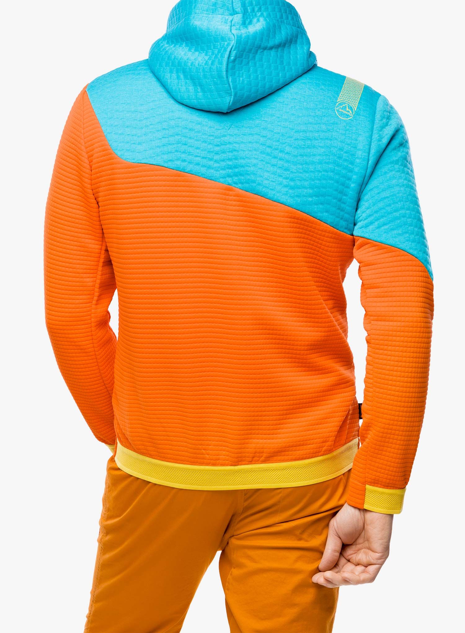 Кофта з каптуром La Sportiva Method Hoody - cherry tomato/tropic blue