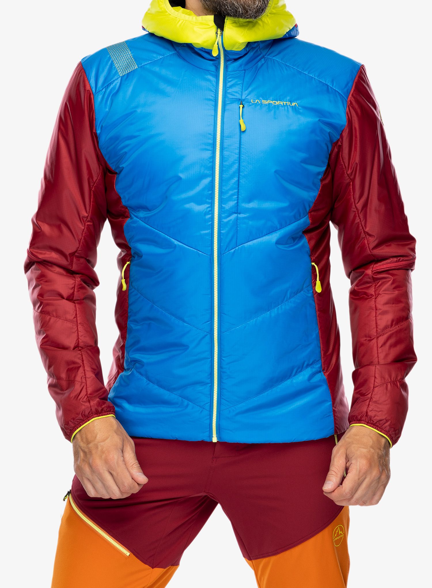 Куртка утеплена La Sportiva Mythic Primaloft Jkt - electric blue/sangria