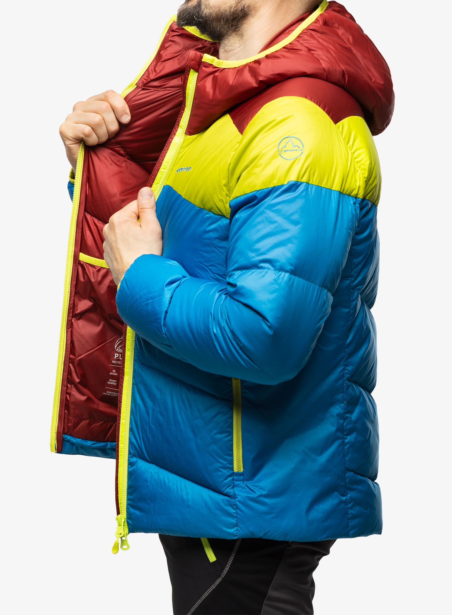 Пуховик La Sportiva Nature Down Jkt - electric blue/lime punch
